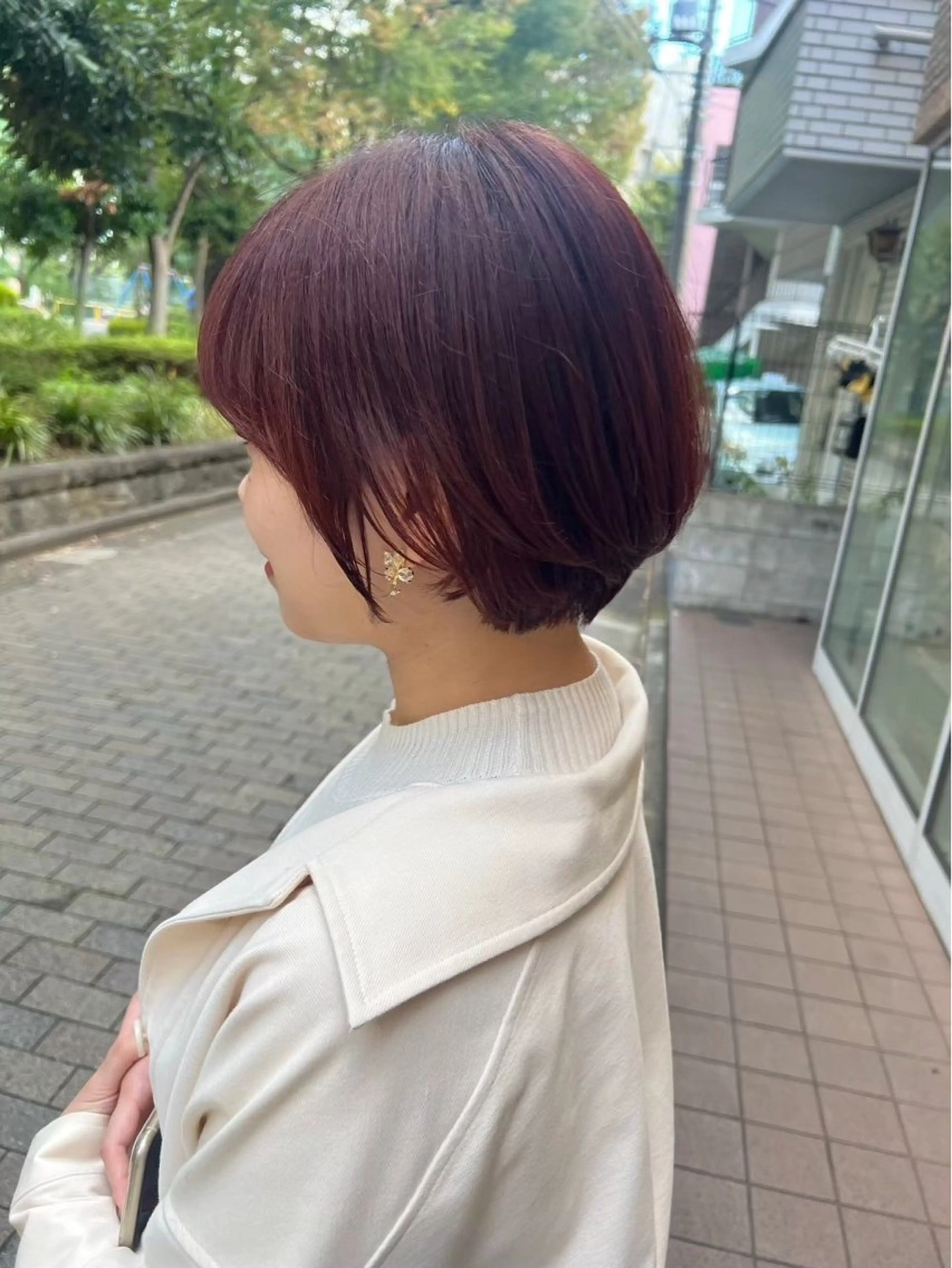ショート albero🧸 🌳鈴木遥菜のヘアスタイル