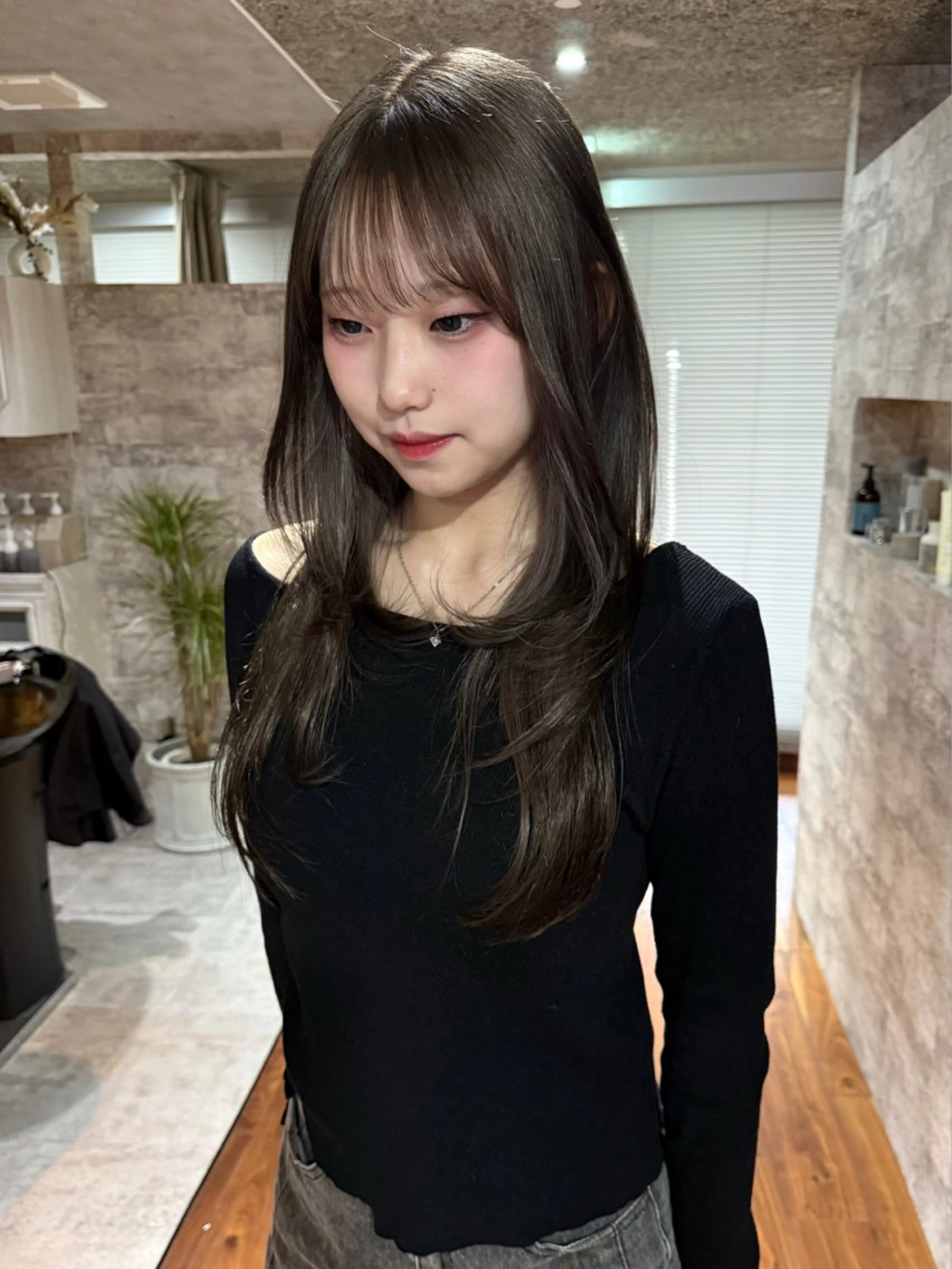 ロング カラー カット ヘアカラー トリートメント mai / linoah˚✧のヘアスタイル