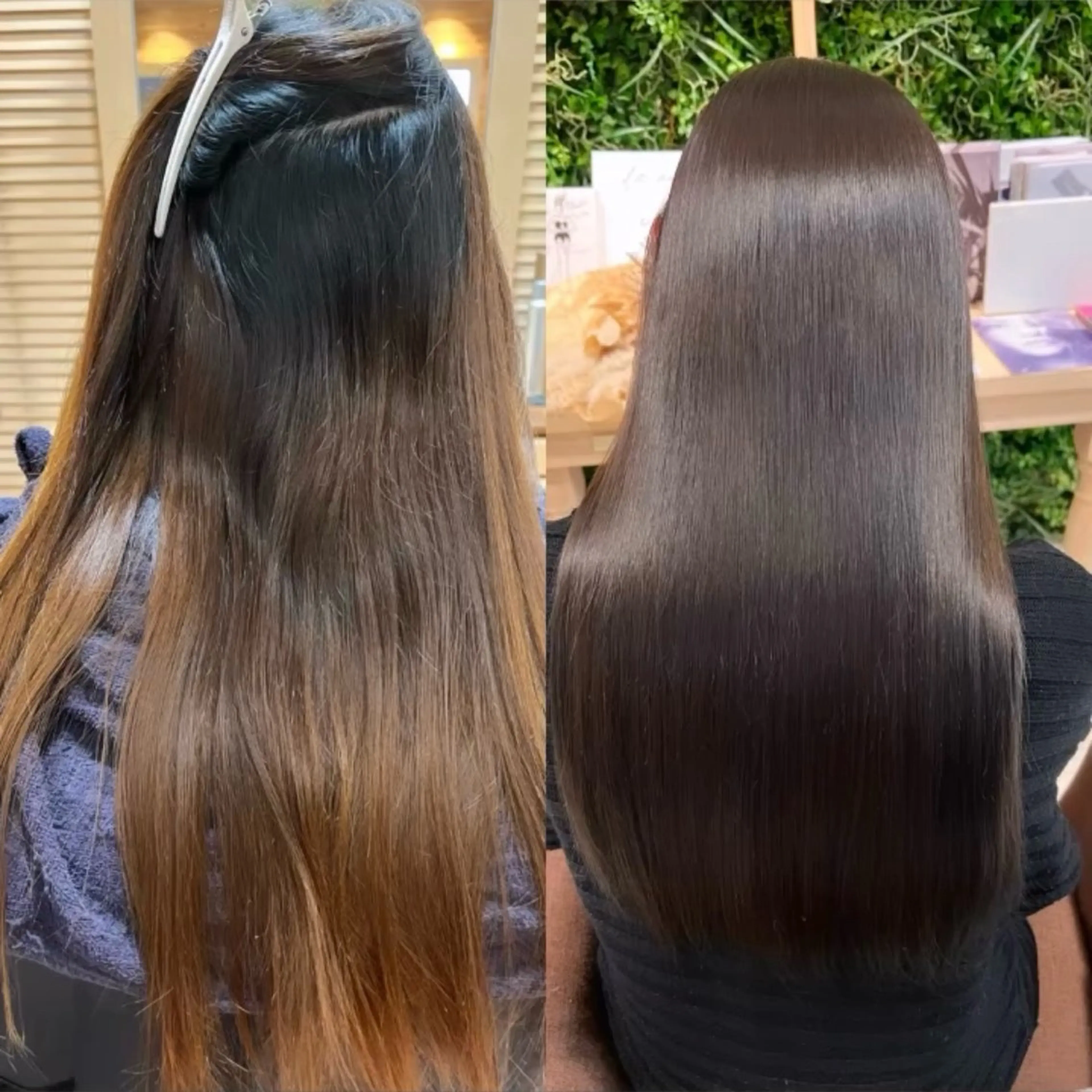 ✨人気No.1縮毛矯正+カット+トリートメント✨(ブリーチ履歴がある方は不可です🦋)の写真