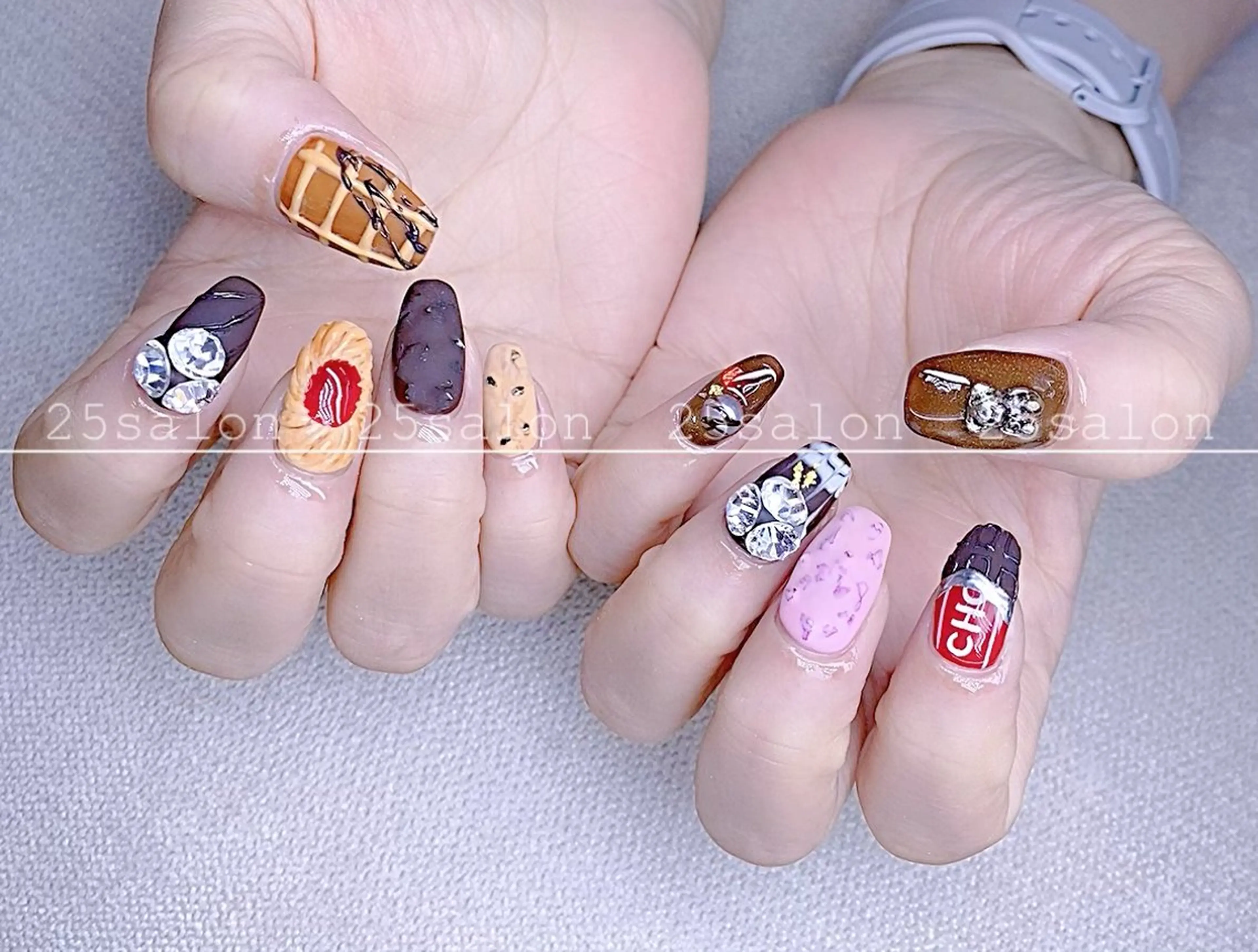 ネイル ジェルネイル 韓国ネイル ニュアンスネイル パラジェル ワンホンネイル 2 5のマツエク・マツパデザイン