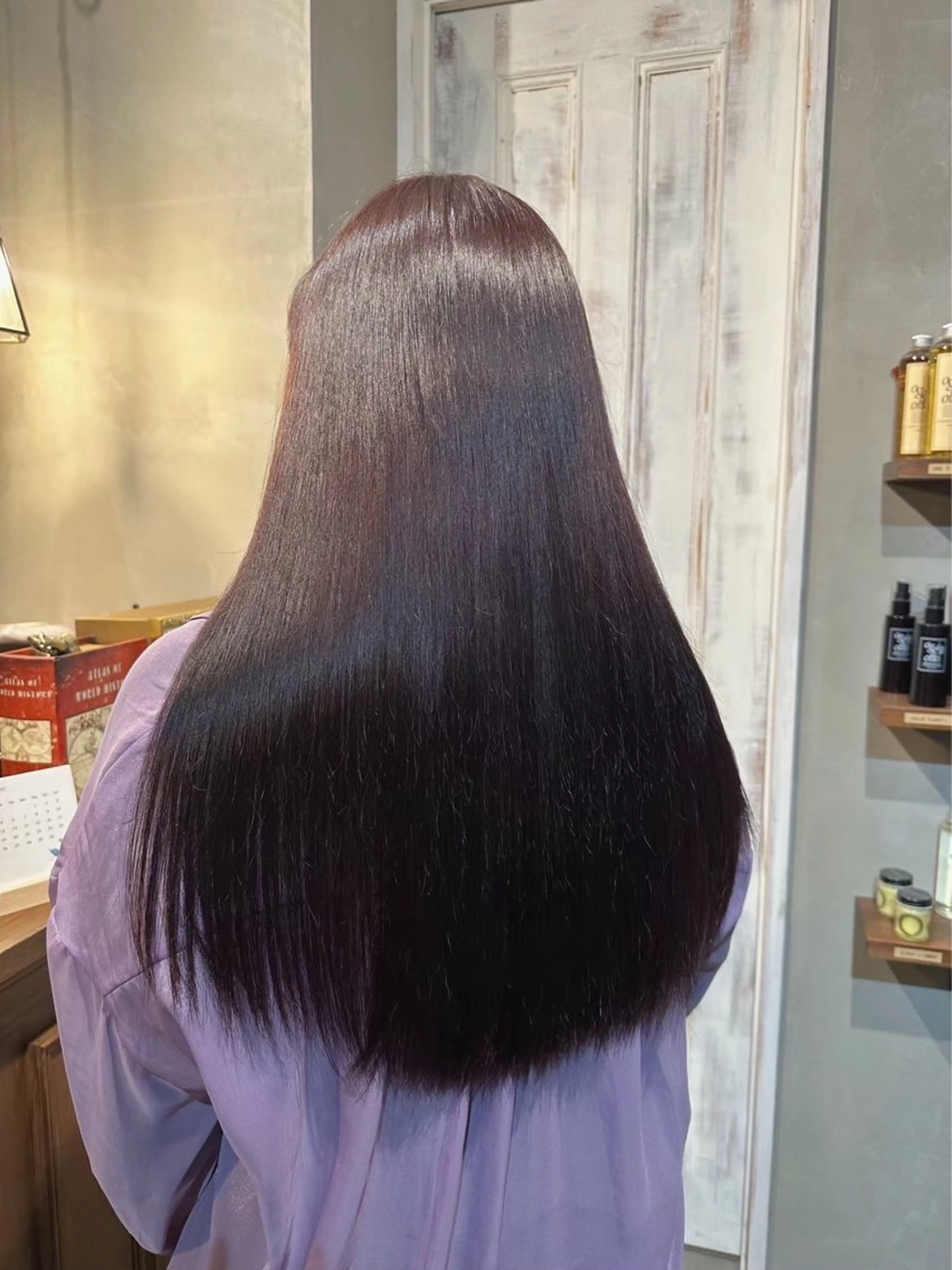 ロング bleach/ mana🎀🤍のヘアスタイル