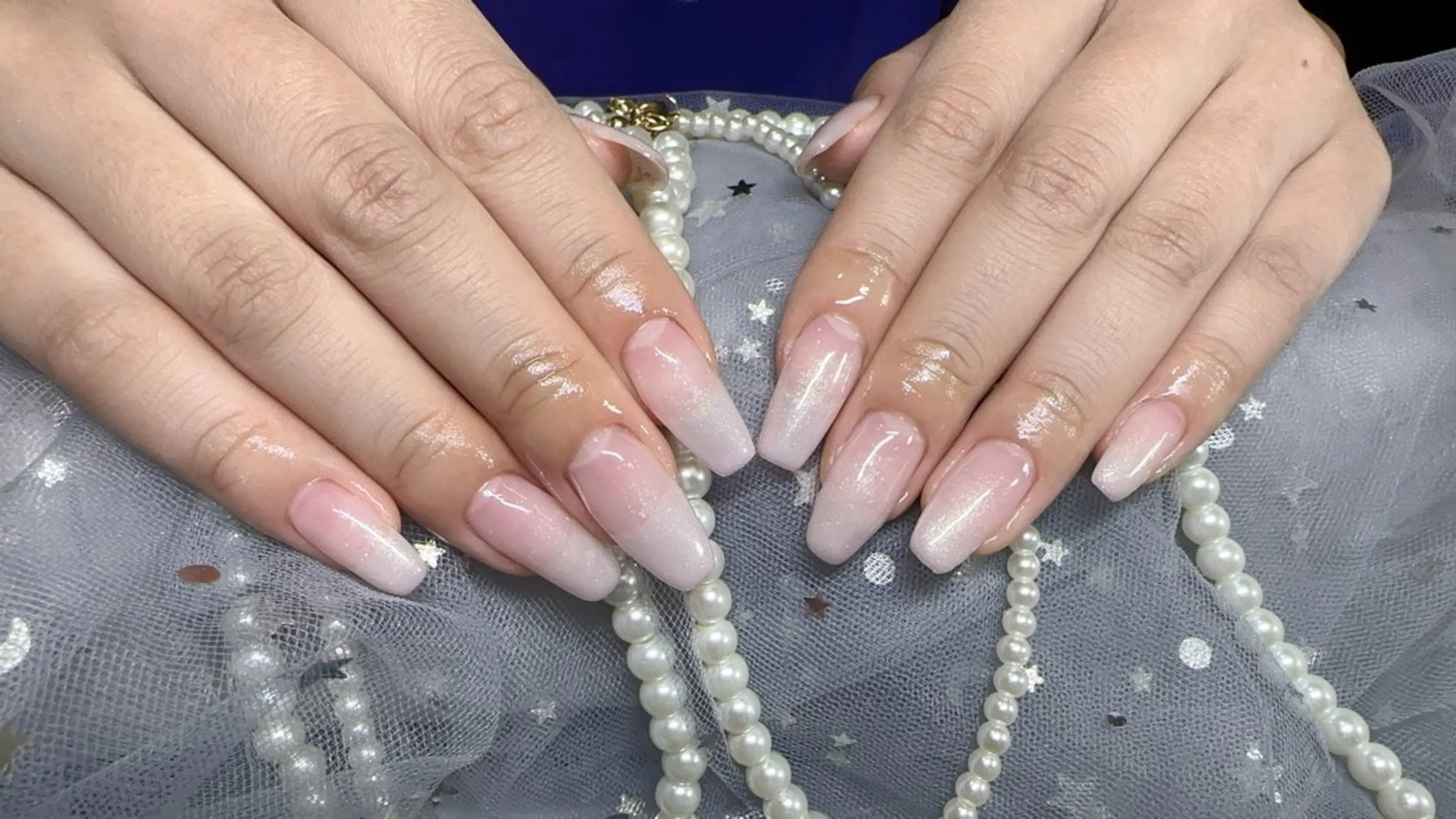 ネイル ラメ(グリッター) ラメグラデーション ネイルチップ ハンドネイル Nail Salon J.Cのネイルデザイン