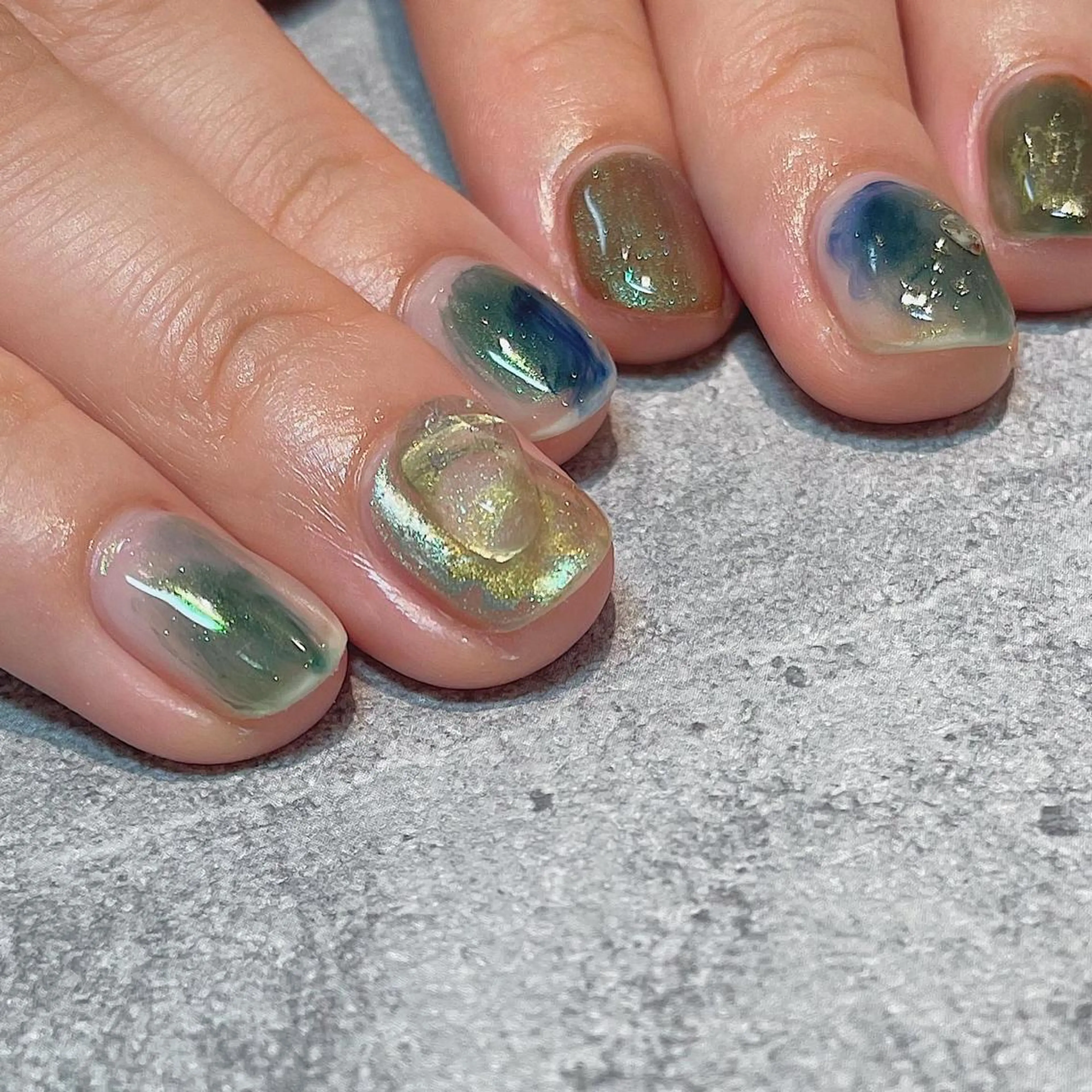 ネイル ハンドネイル LUKE所属・もとまつ さちこのネイルデザイン