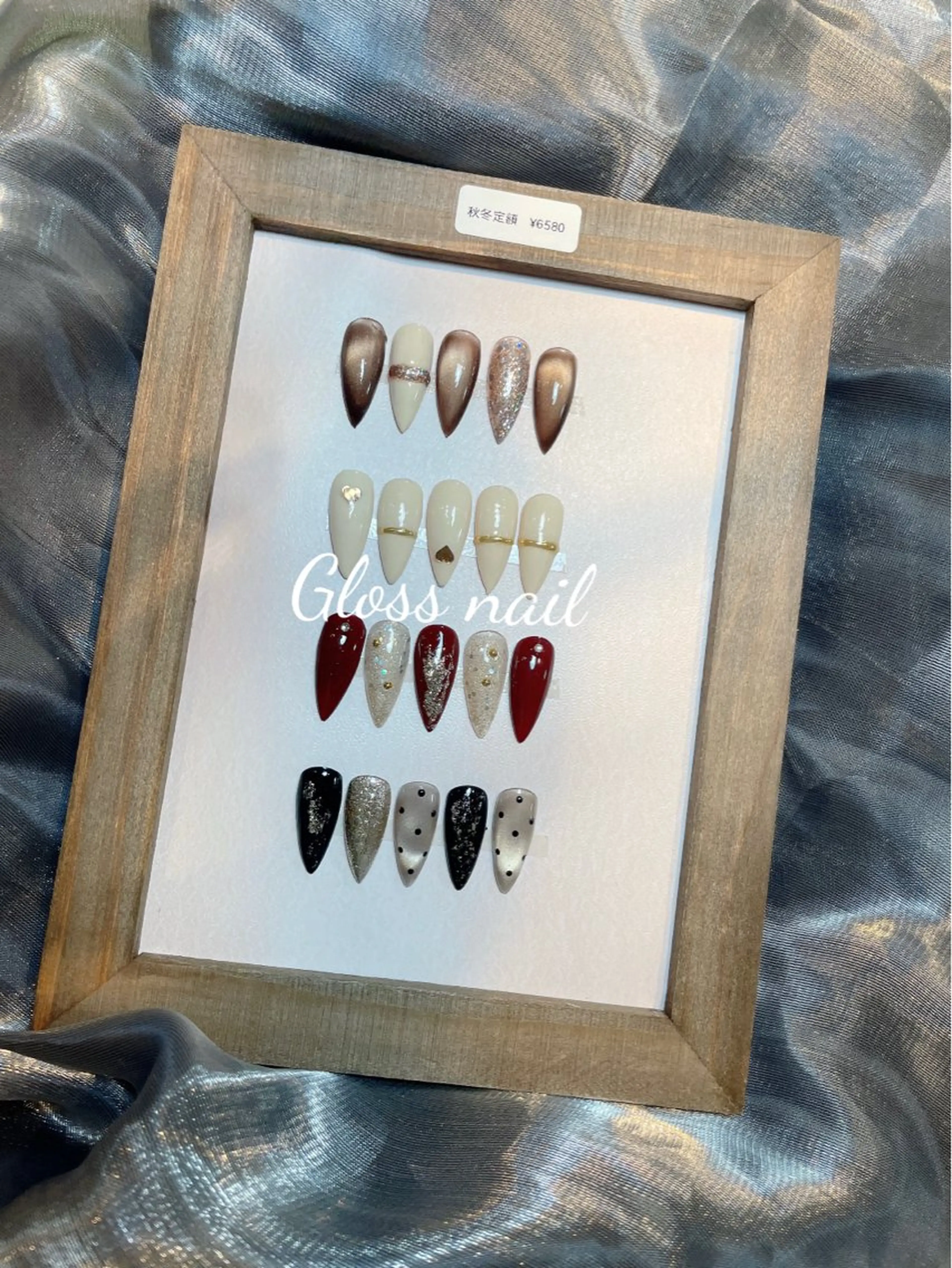 ネイル Gloss nail salonジェル＆長さだし専門店所属・Meri💅ジェル& チップ長さだし専門のネイルデザイン