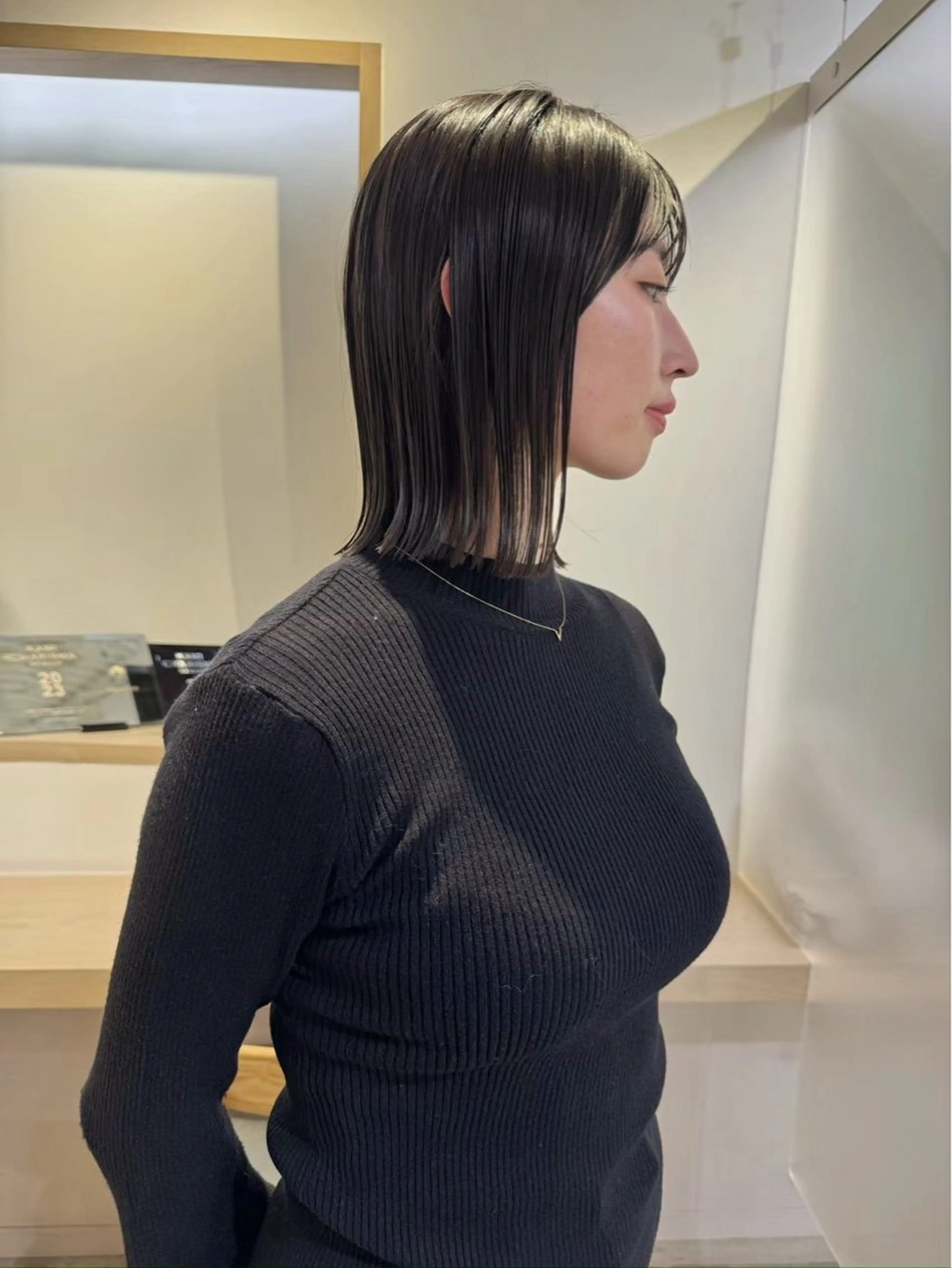 ミディアム FILMS  横浜店所属・横浜/ボブ オイカワ レイのヘアスタイル