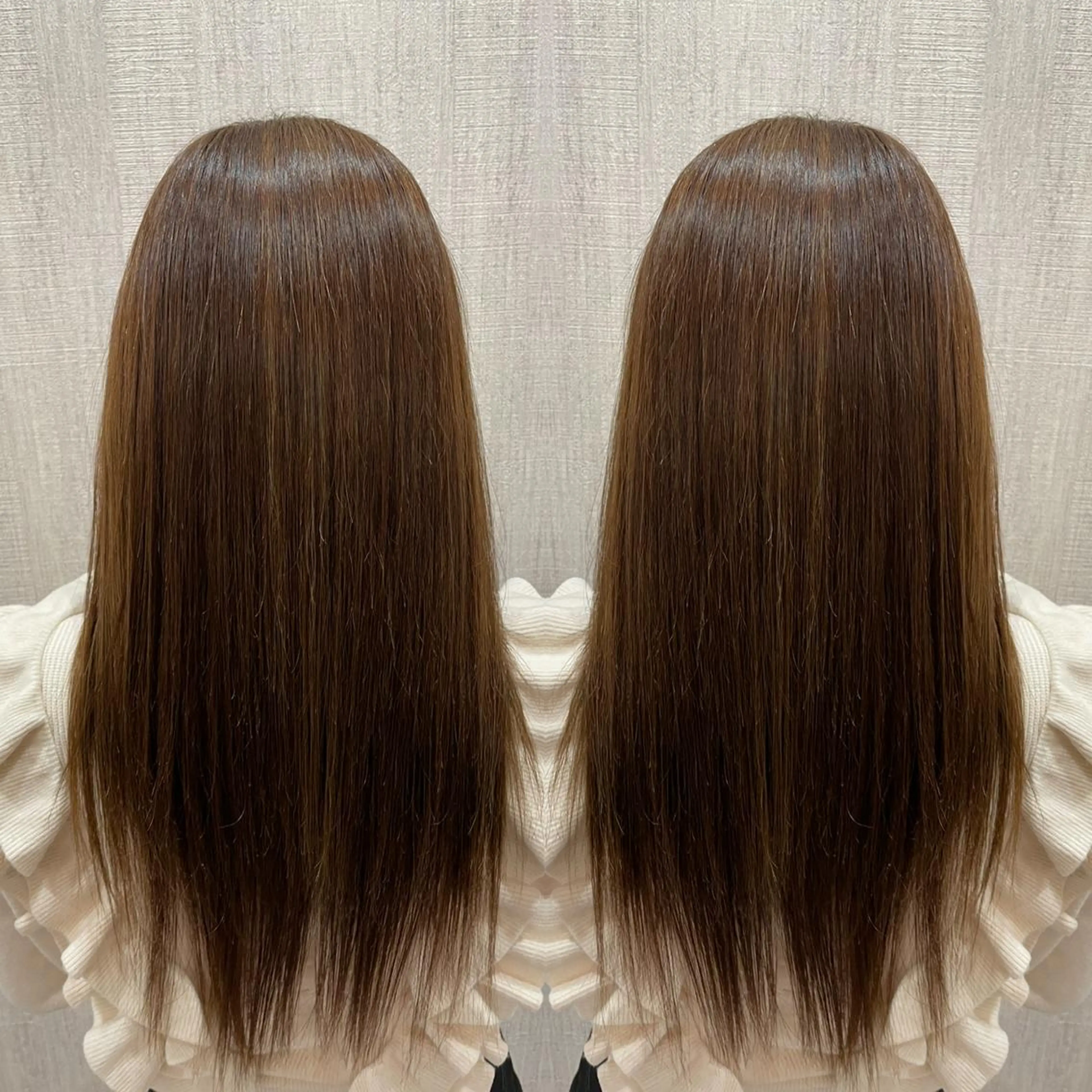 セミロング 店長✨レイヤー✖️ 髪質改善✖️韓国ヘアのヘアスタイル