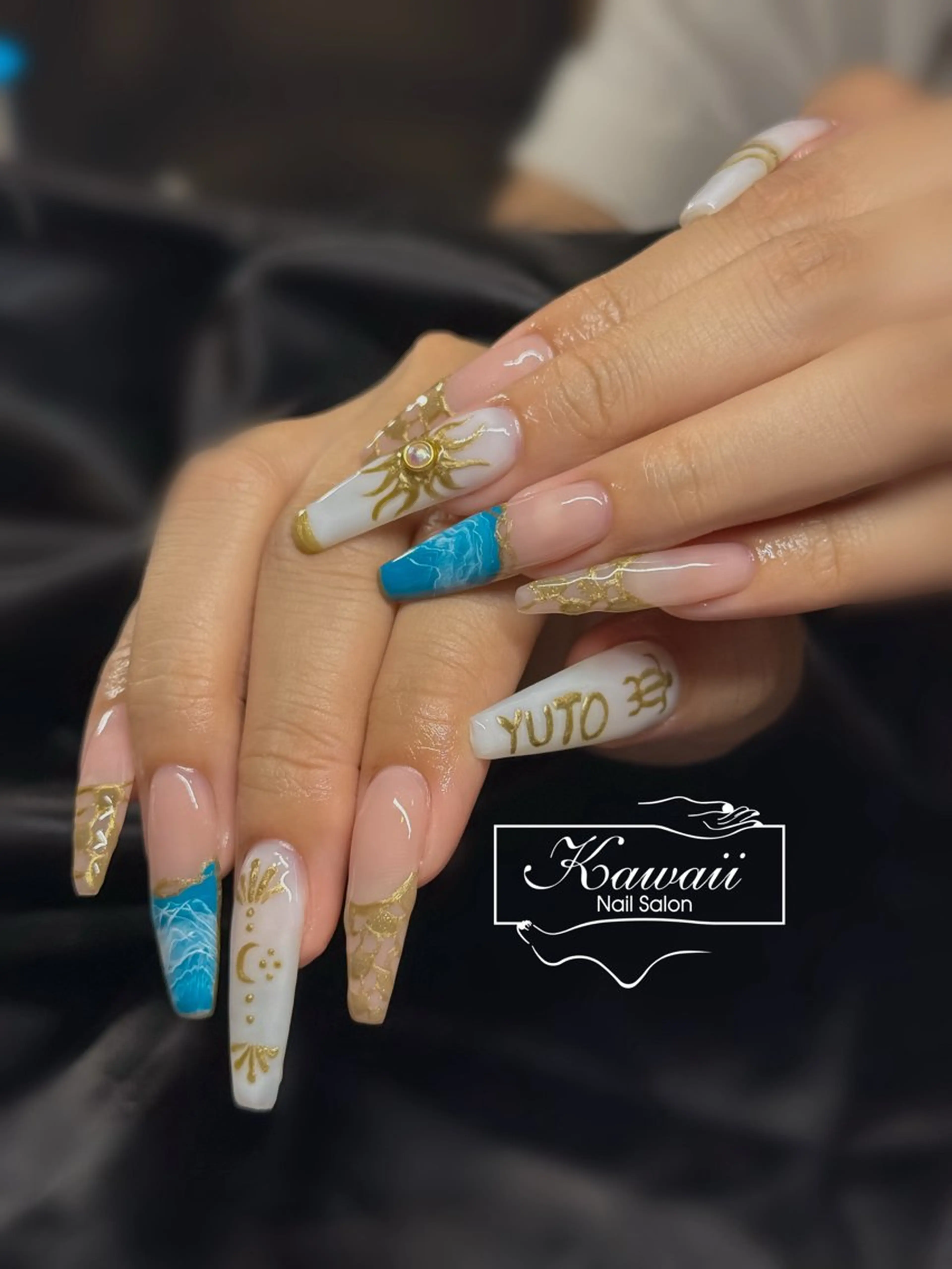 ネイル Kawaii Nail Salon所属・YURI NAIL NARITAのネイルデザイン