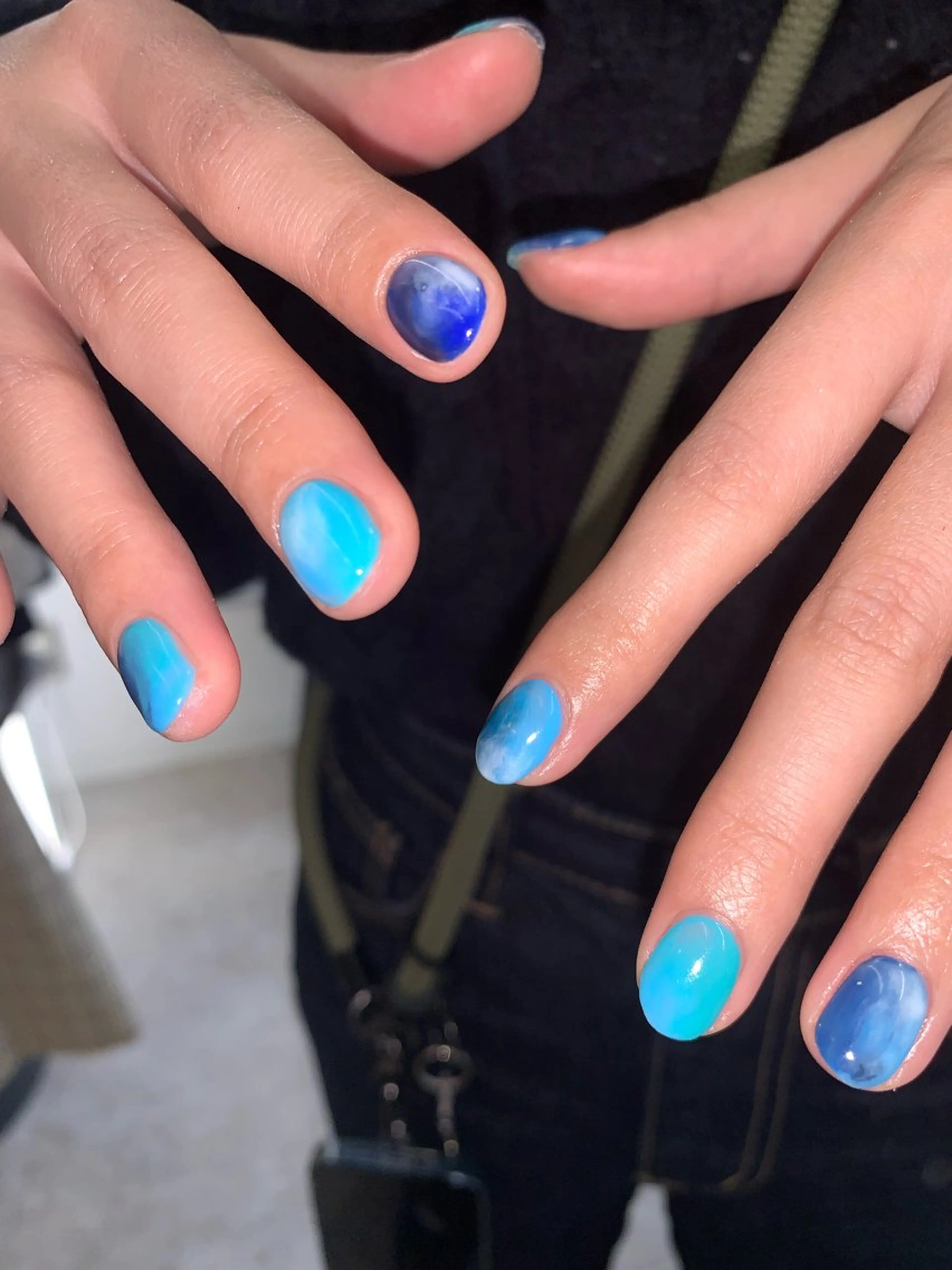 本日はハーフデザインで☕️【初回他店オフ代無料🍀デザイン5本できるコース】の写真