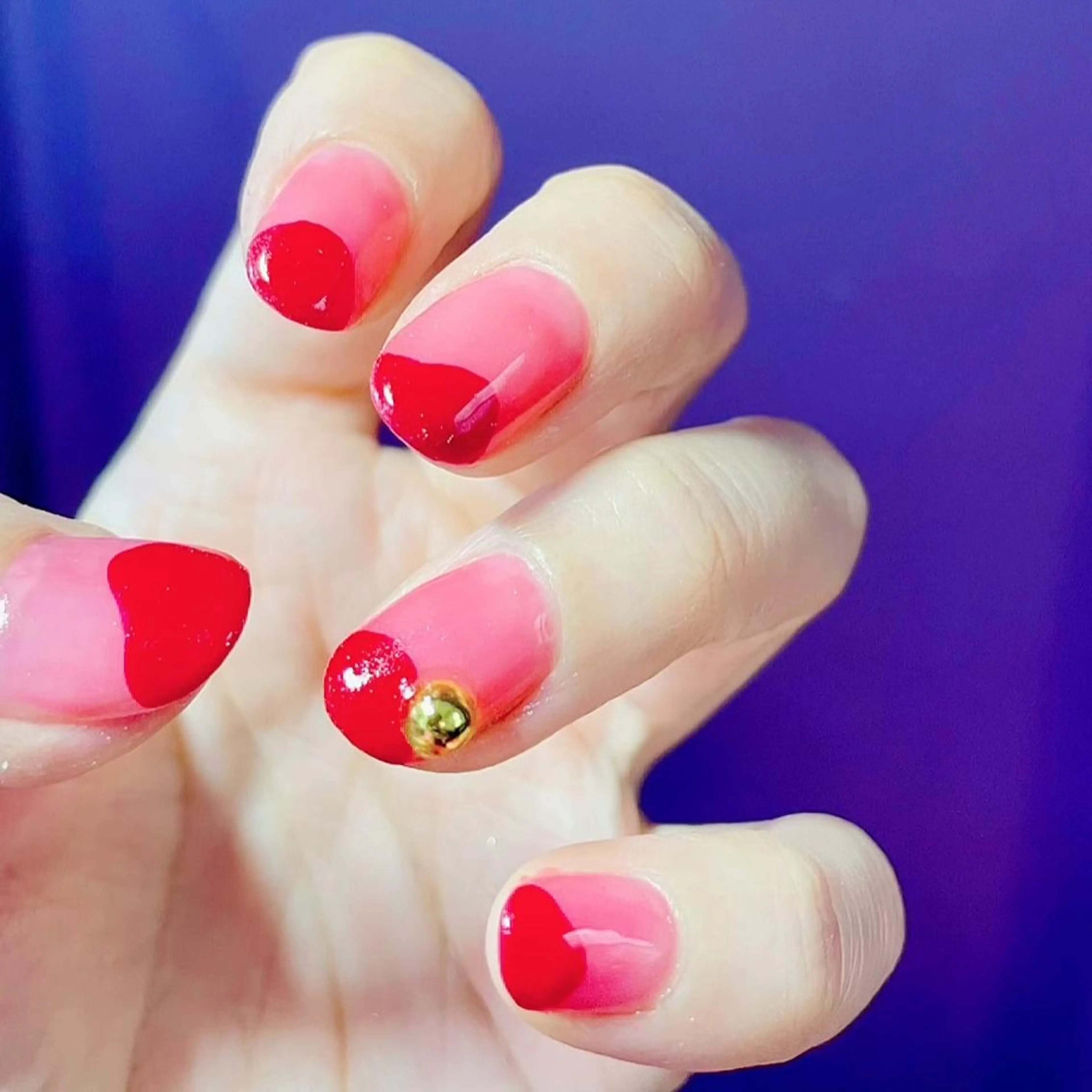 ショート アップネイル 山本のネイルデザイン