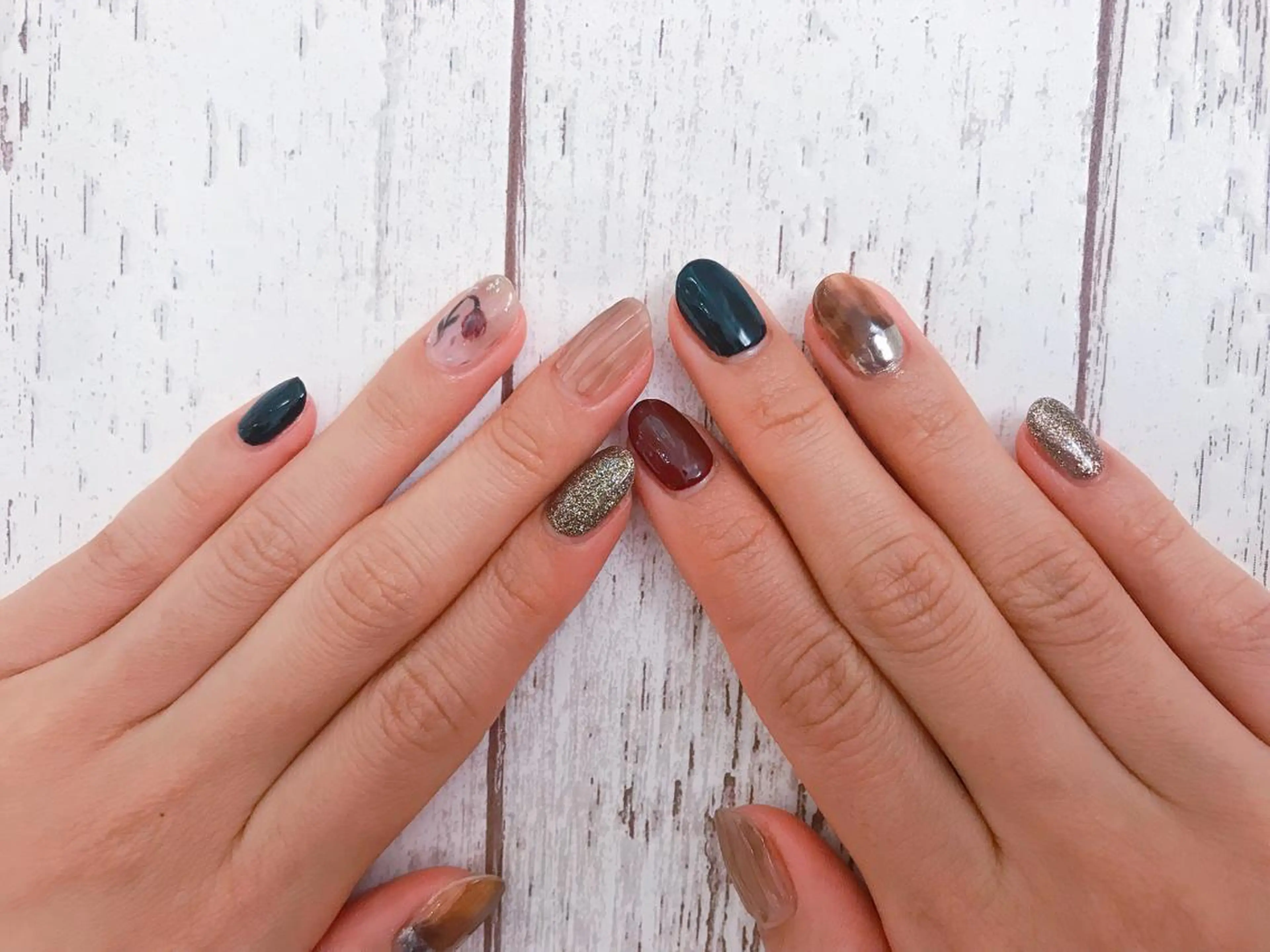 ネイル nail room clear. パラジェル所属・sode shioriのネイルデザイン