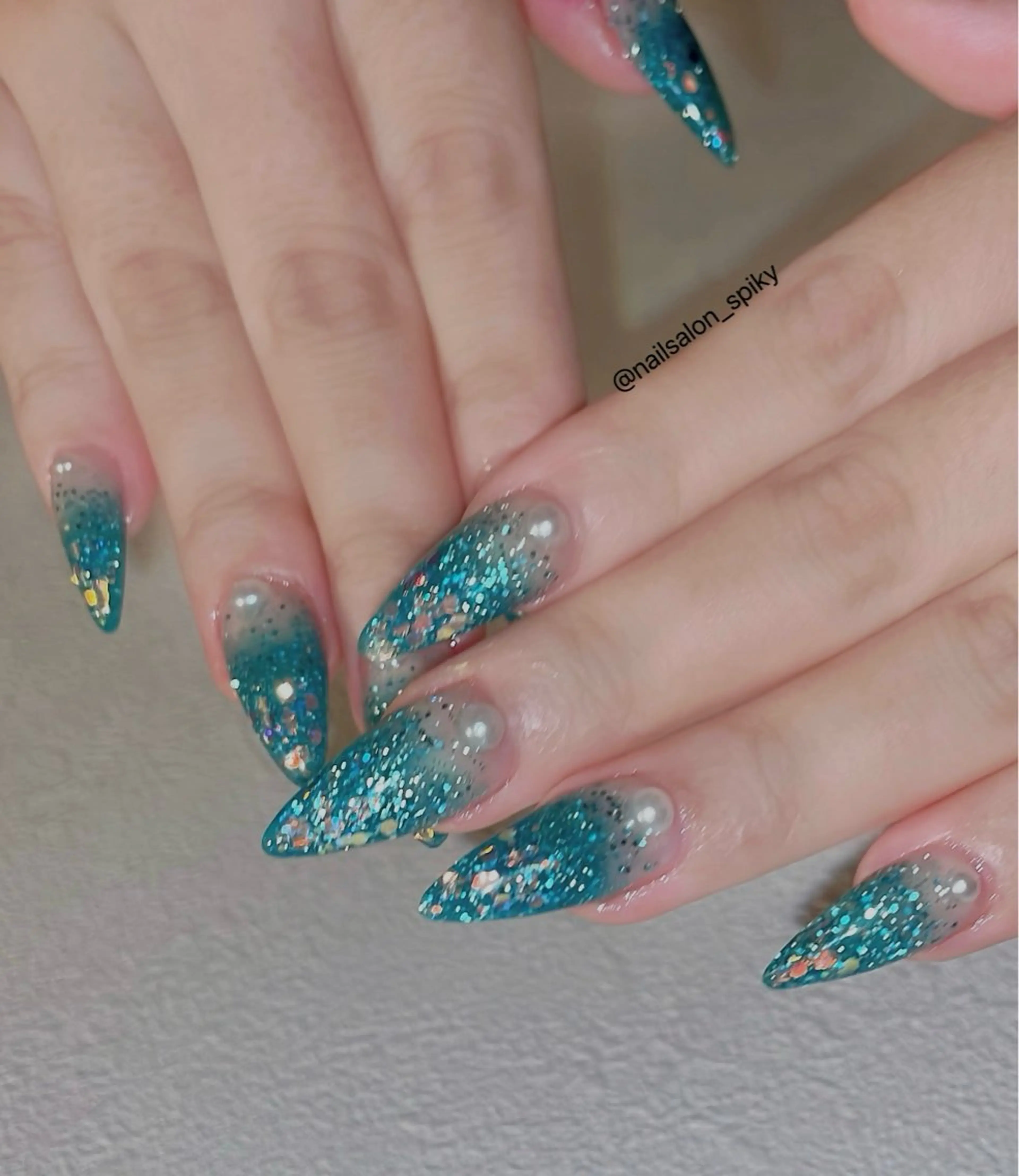 ネイル Spiky とうげ ふうかのネイルデザイン