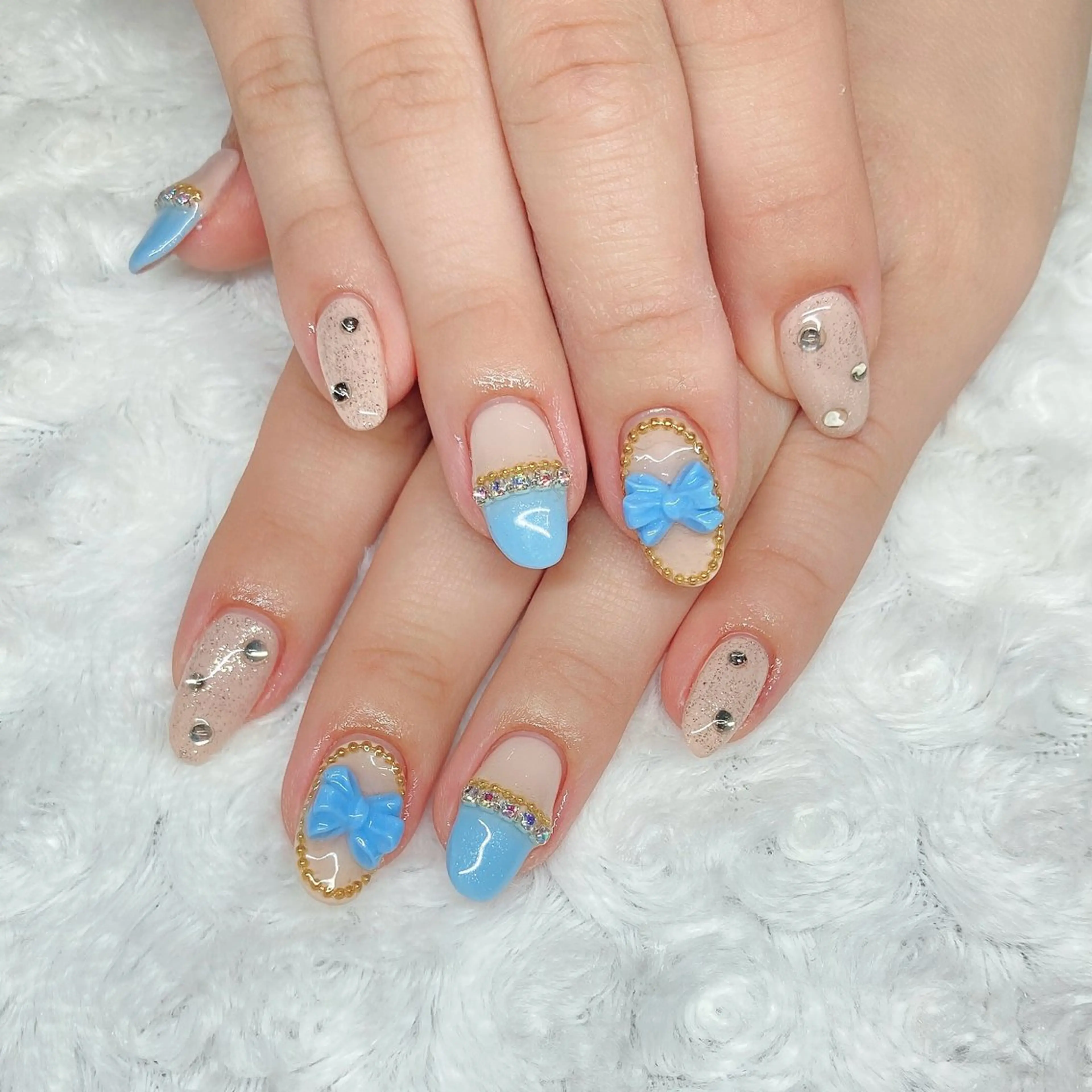 ネイル ワンホンネイル Mugi ☆KOHARUのネイルデザイン