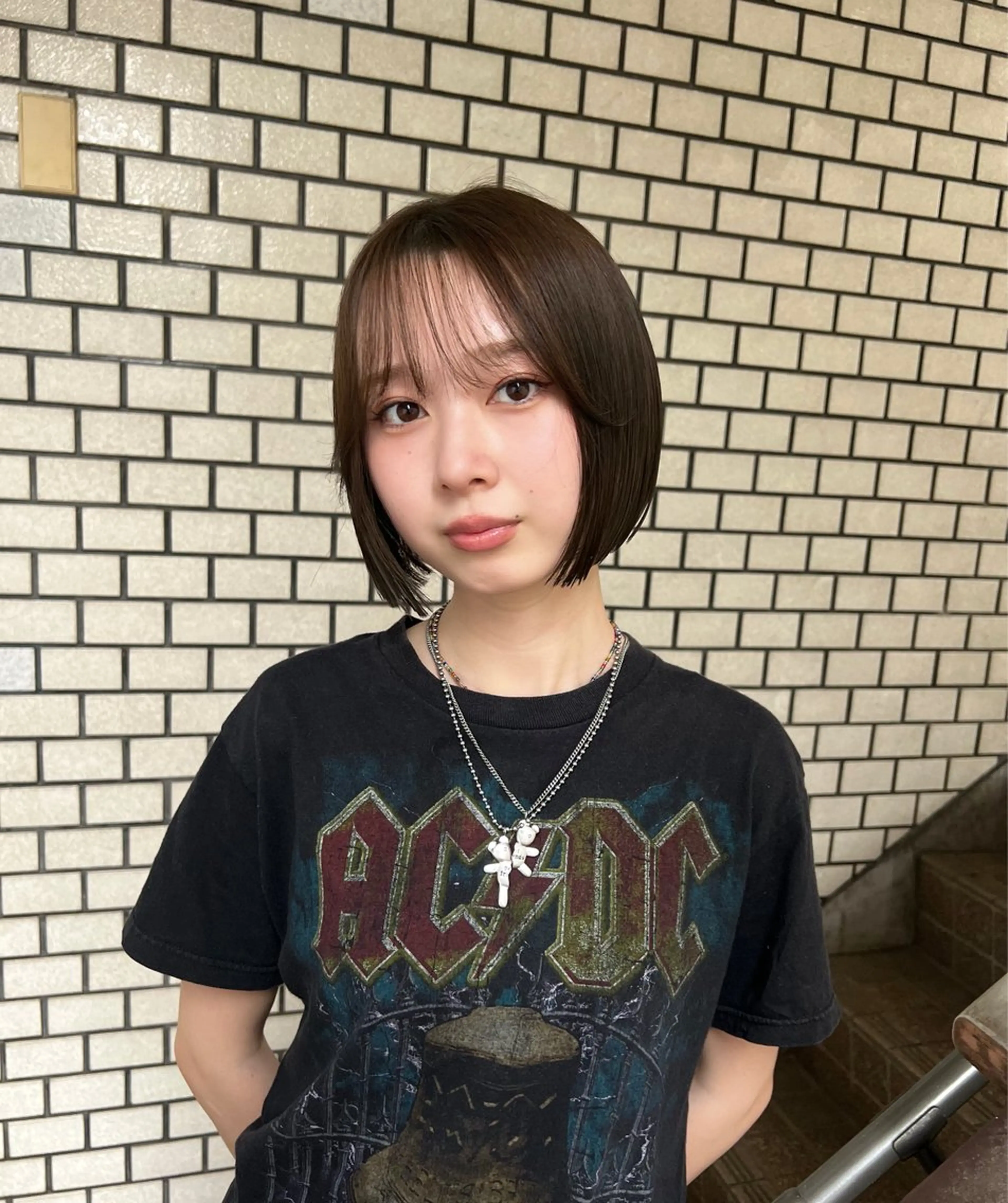 ショート まろやか透明感カラー ♡MANAのヘアスタイル