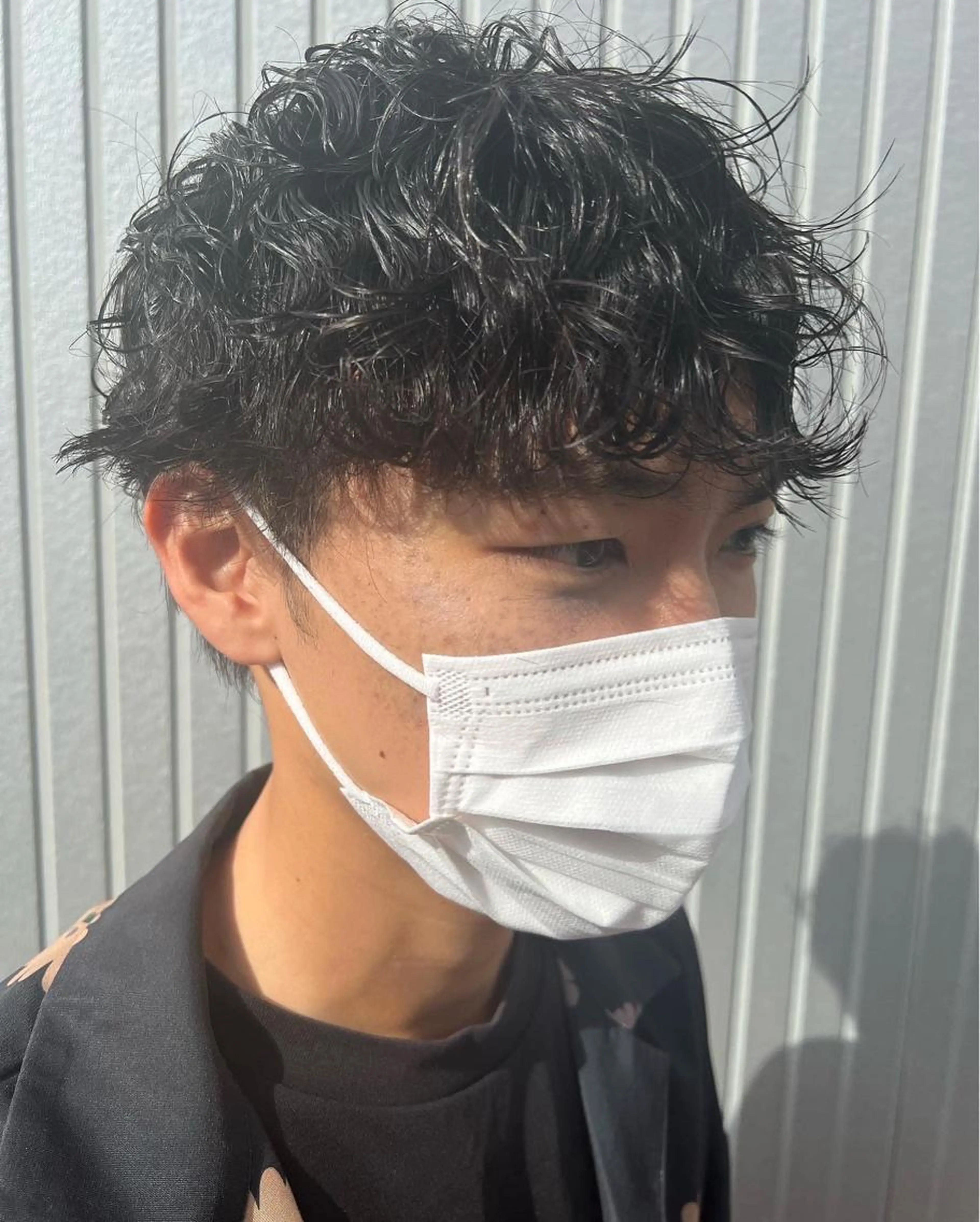 【波巻きパーマ発祥サロン出身】メンズカット×波巻きパーマの写真