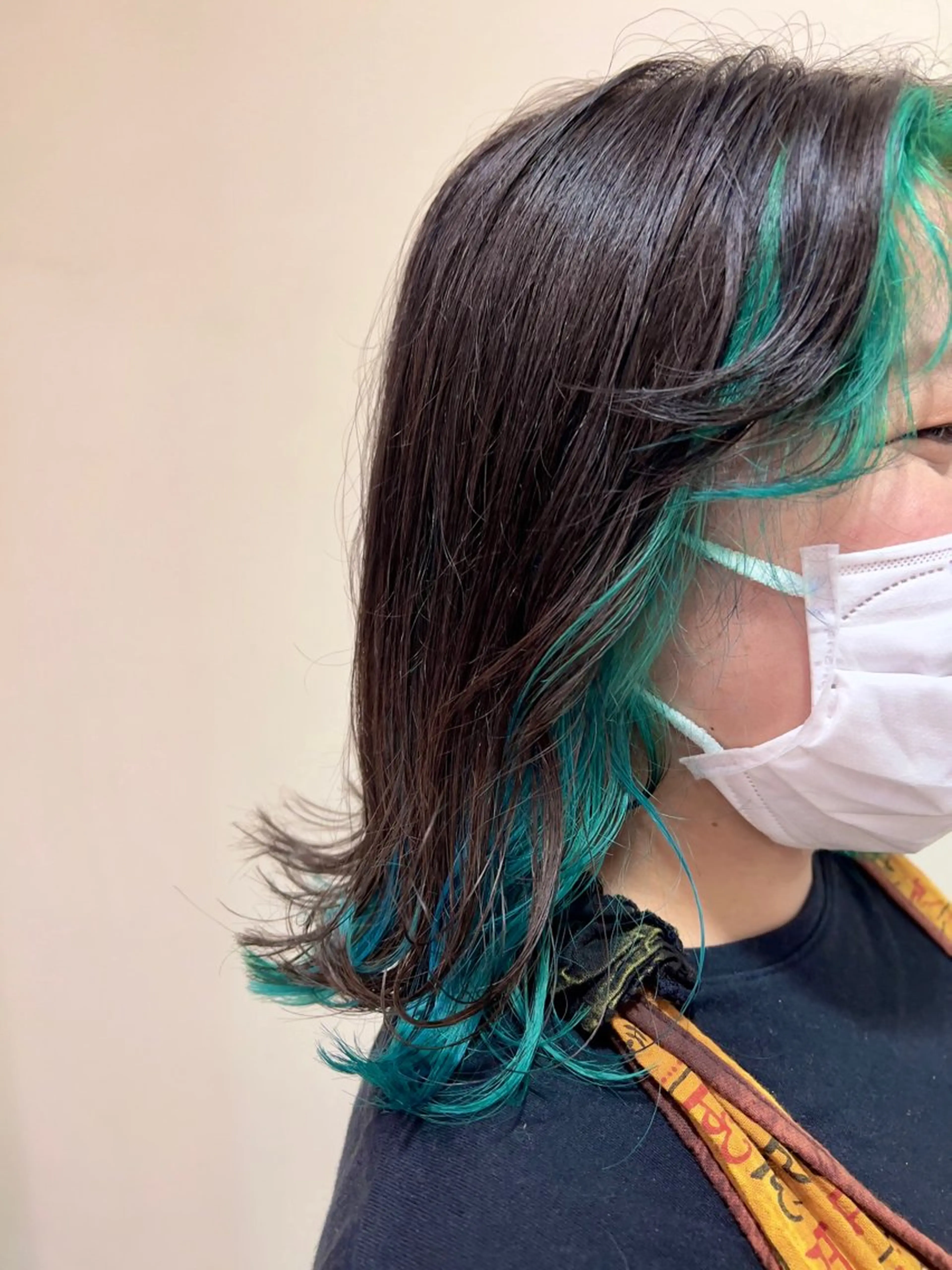 ミディアム カラー AIconic nagoya所属・縮毛矯正/ レイヤー/ミディアムのヘアスタイル