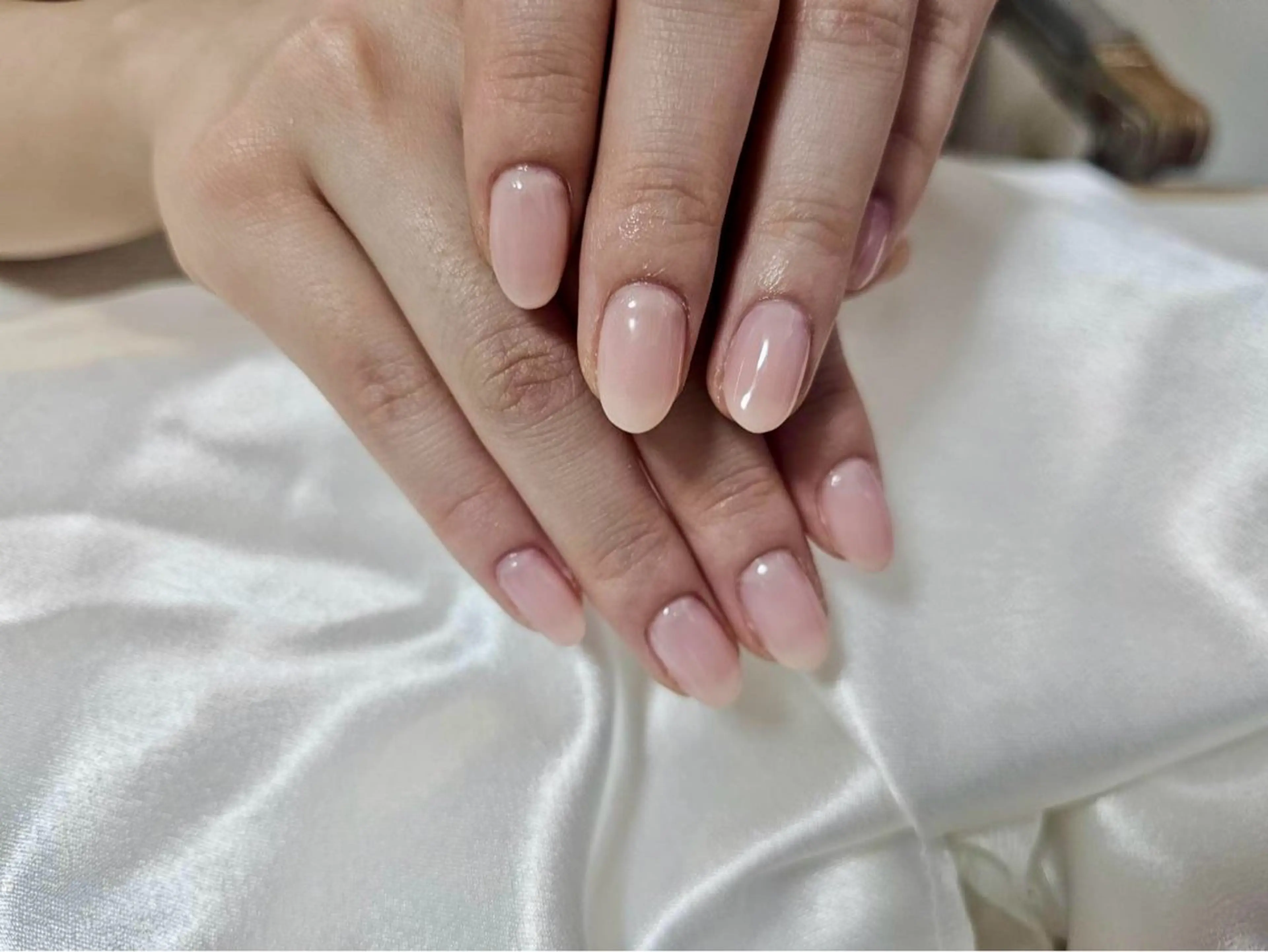 ネイル オーロラネイル フットネイル フレンチネイル ジェルネイル ハート ハンドネイル Mogu nail 二子玉川のネイルデザイン