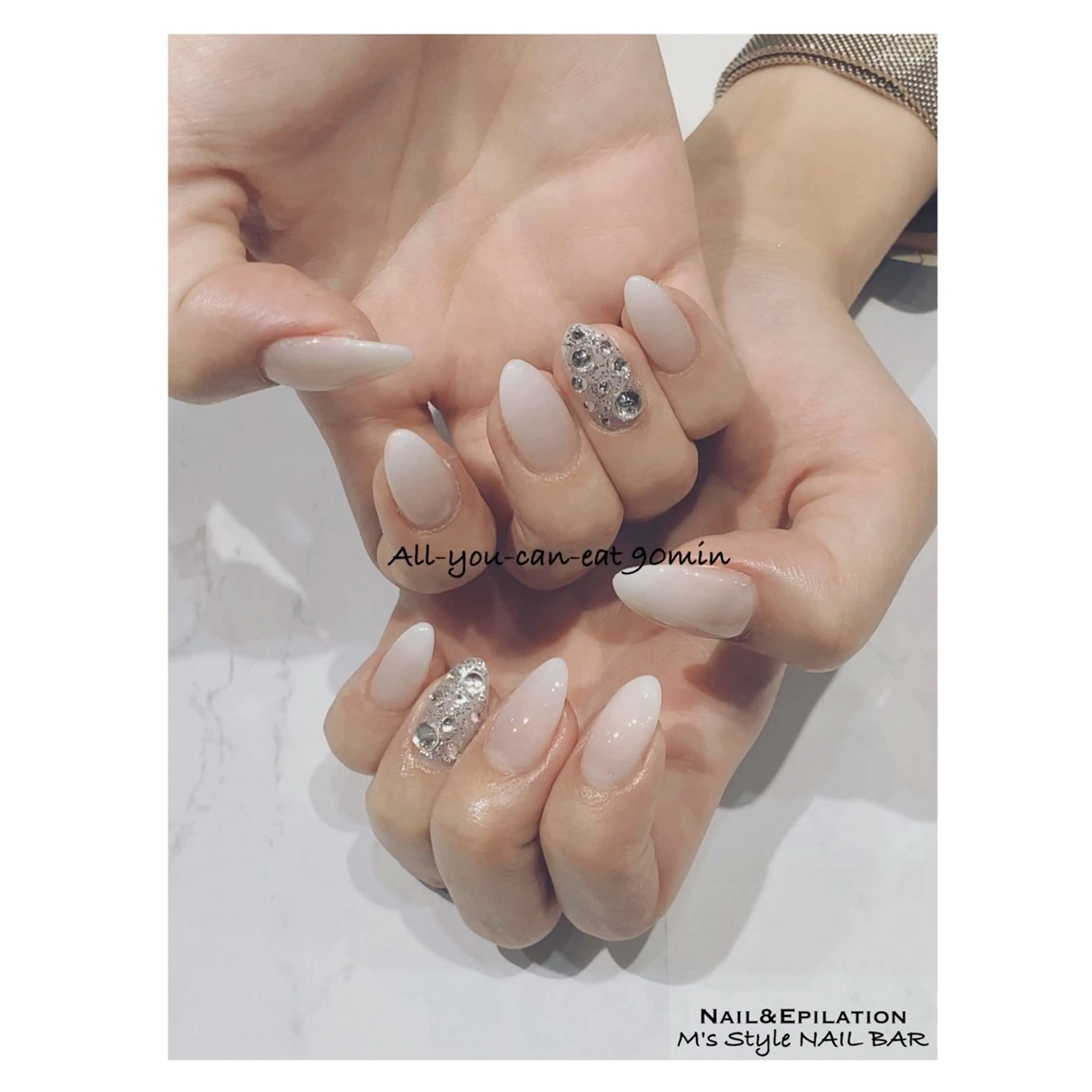 ネイル 成人式 フットネイル フレンチネイル ジェルネイル 韓国ネイル ハンドネイル M's Style NAIL BARのエステ・リラクイメージ