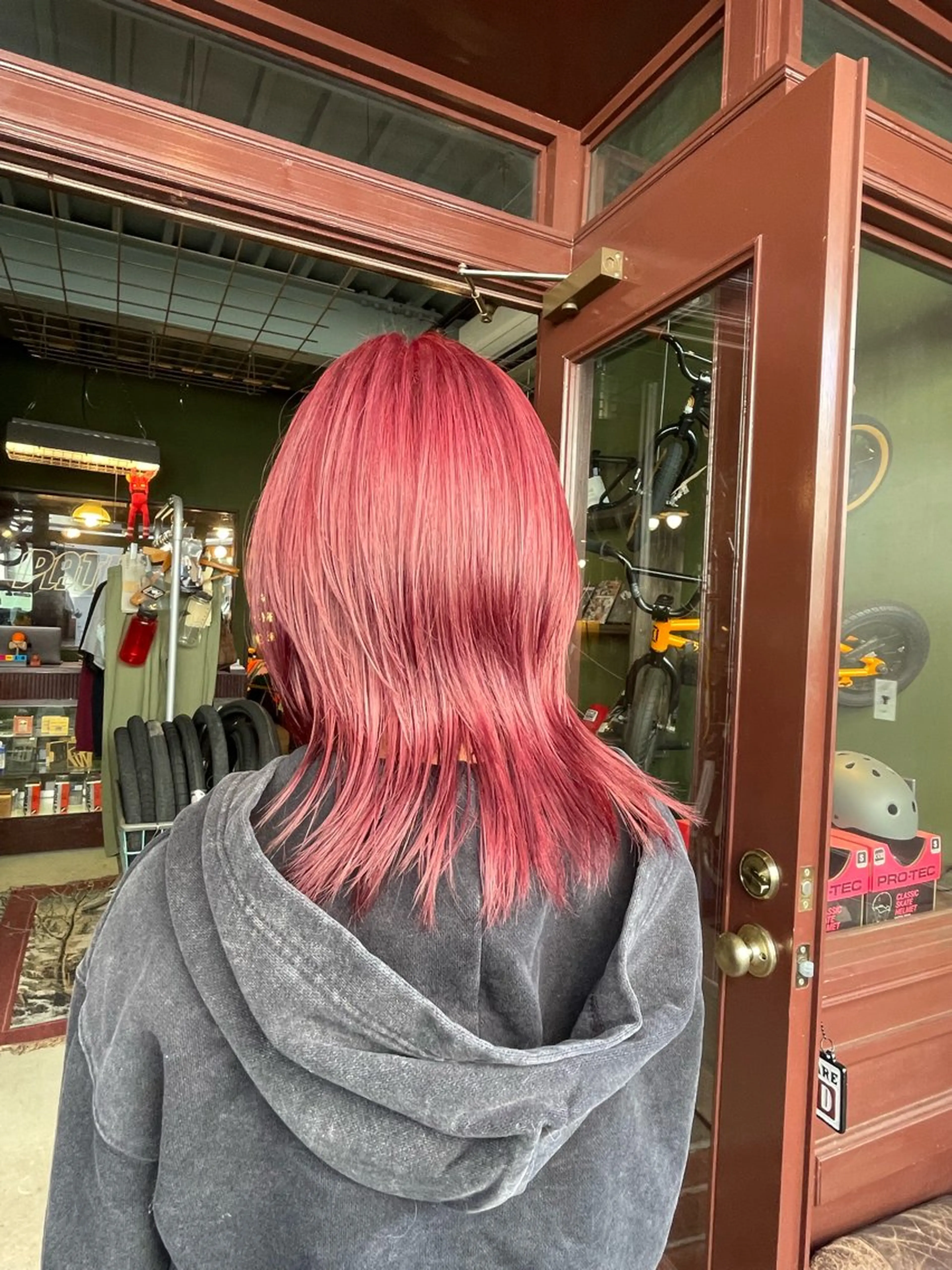 ミディアム カラー カット ヘアカラー トリートメント ヘアセット PATH-hair. storeのヘアスタイル