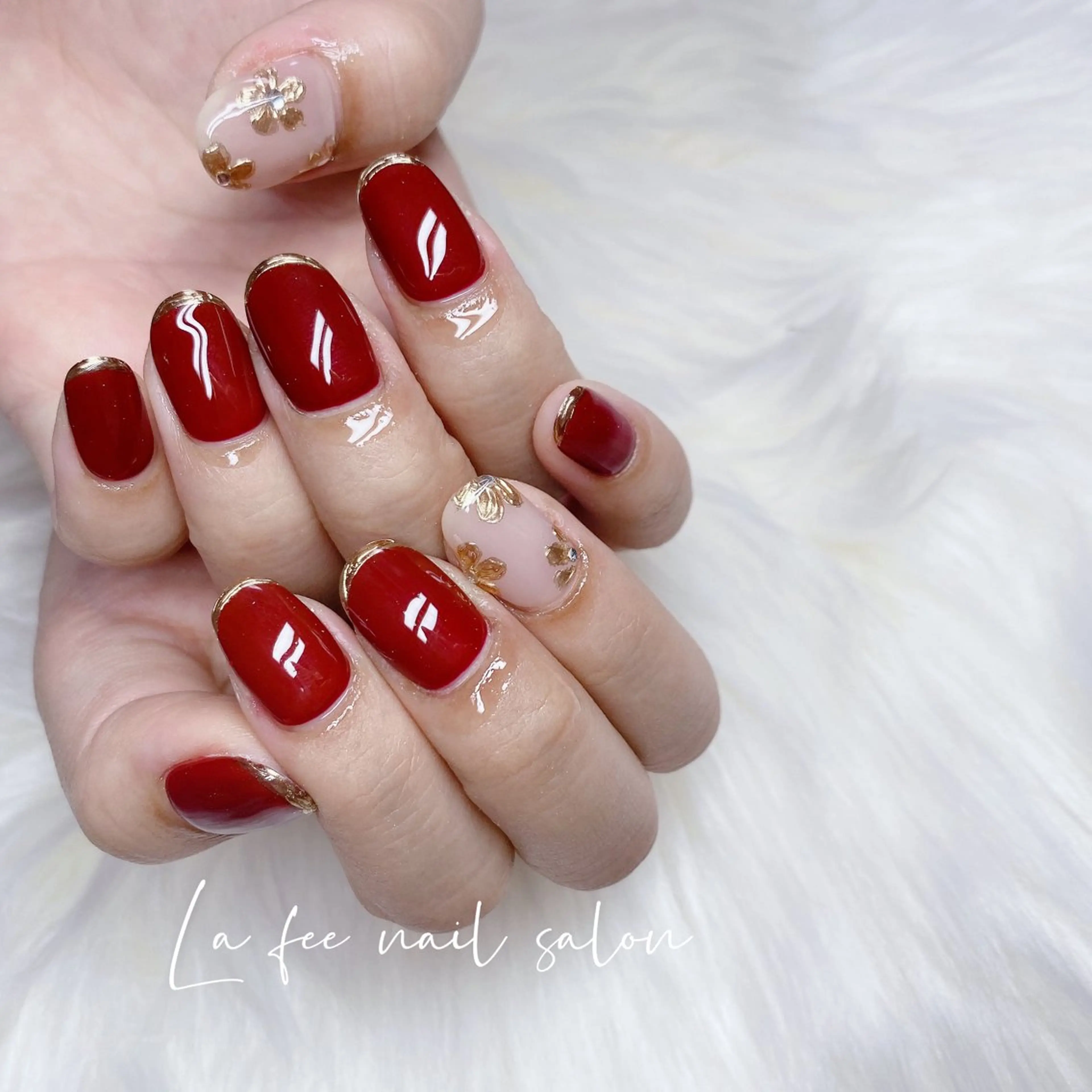 ネイル ハンドネイル ハンドケア La feeのネイルデザイン