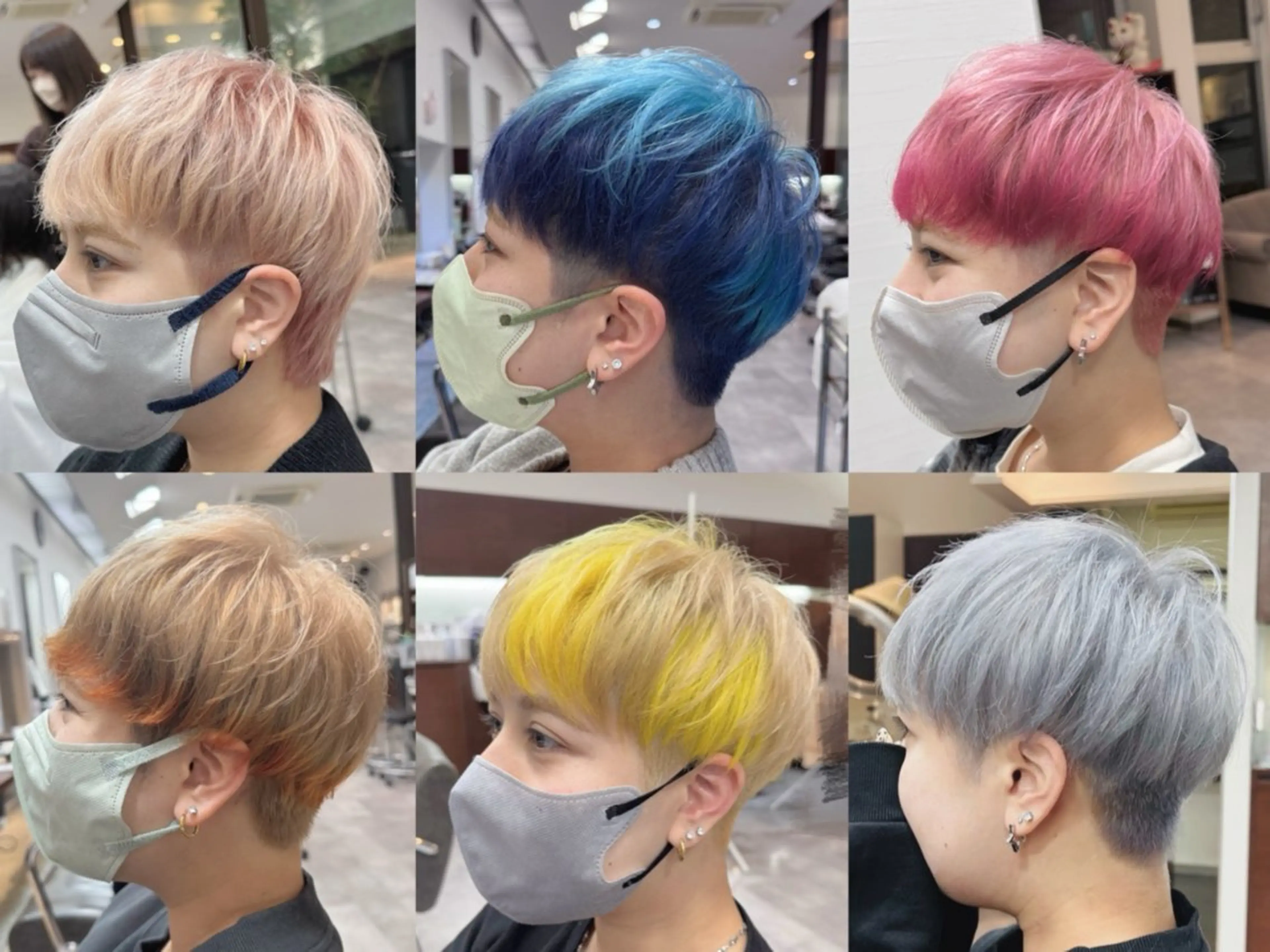 ケアブリーチ×カラー×トリートメントの写真