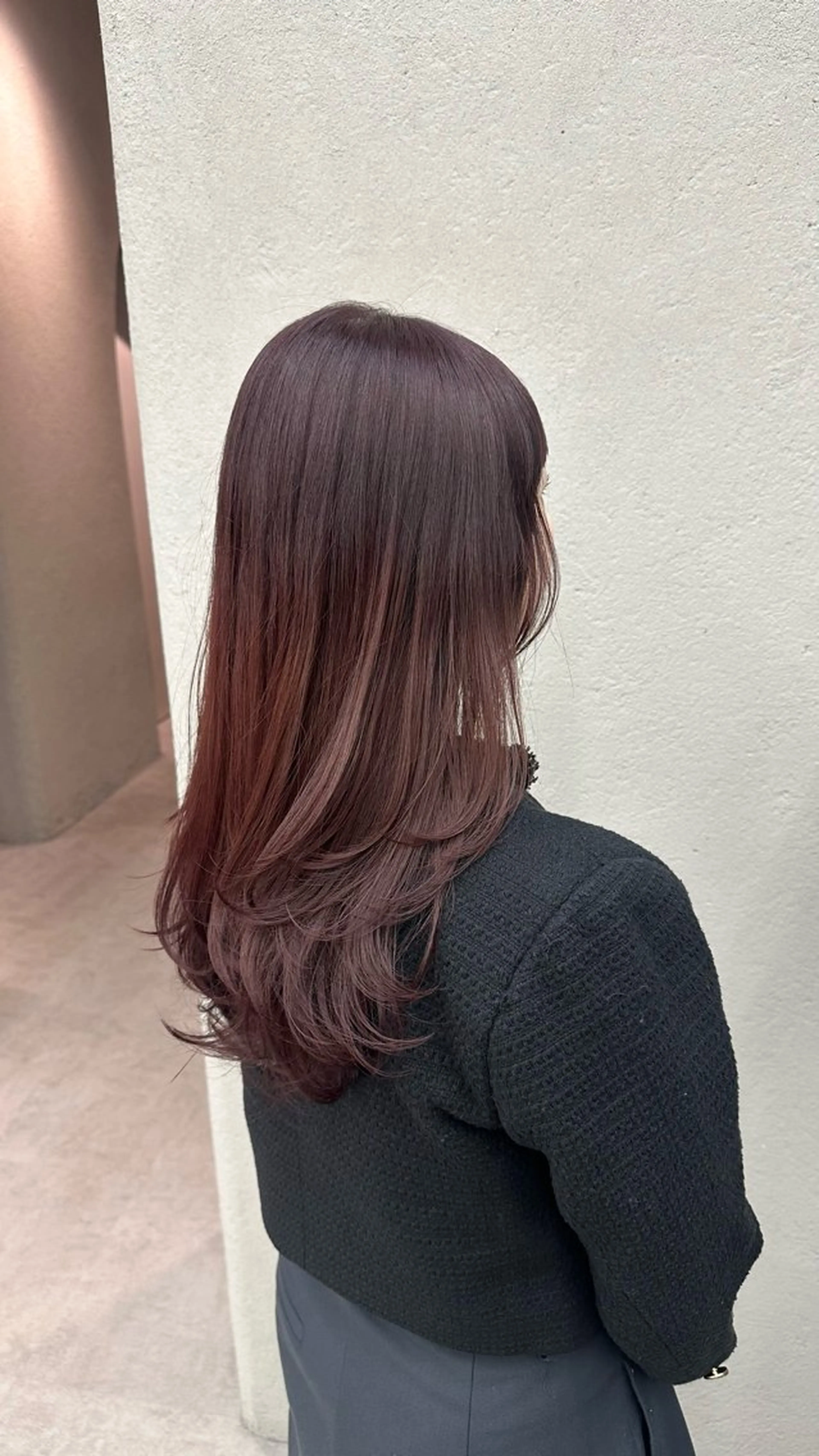 ロング カラー 高松 沙耶のヘアスタイル