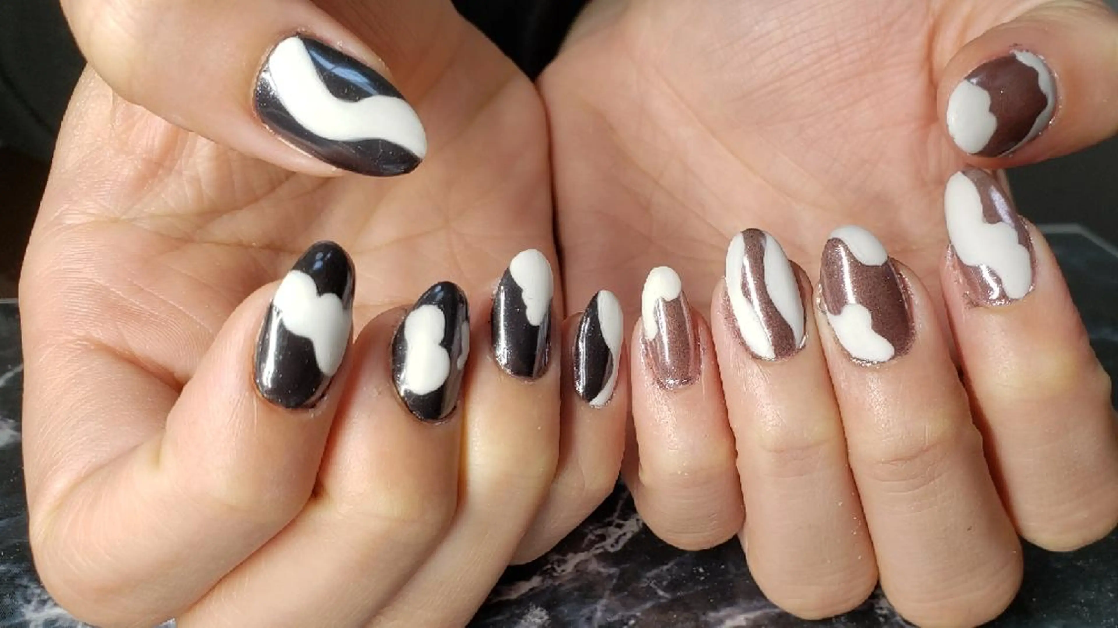 ショート ネイル クロキ 。のネイルデザイン