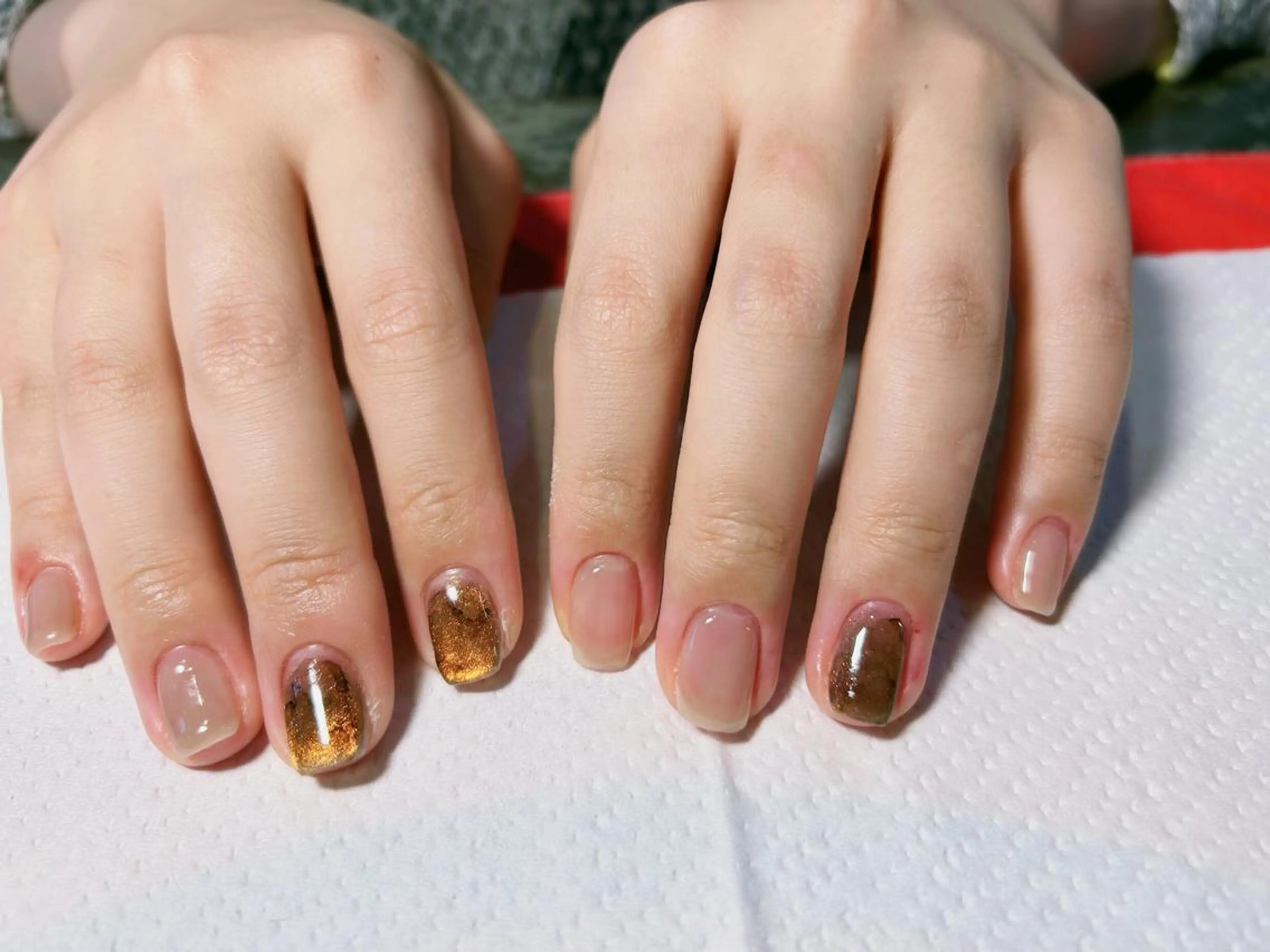 ネイル アートネイル マグネットネイル シンプルネイル ハンドネイル ハンドケア Ainchi nail所属・＊ misa ＊のネイルデザイン