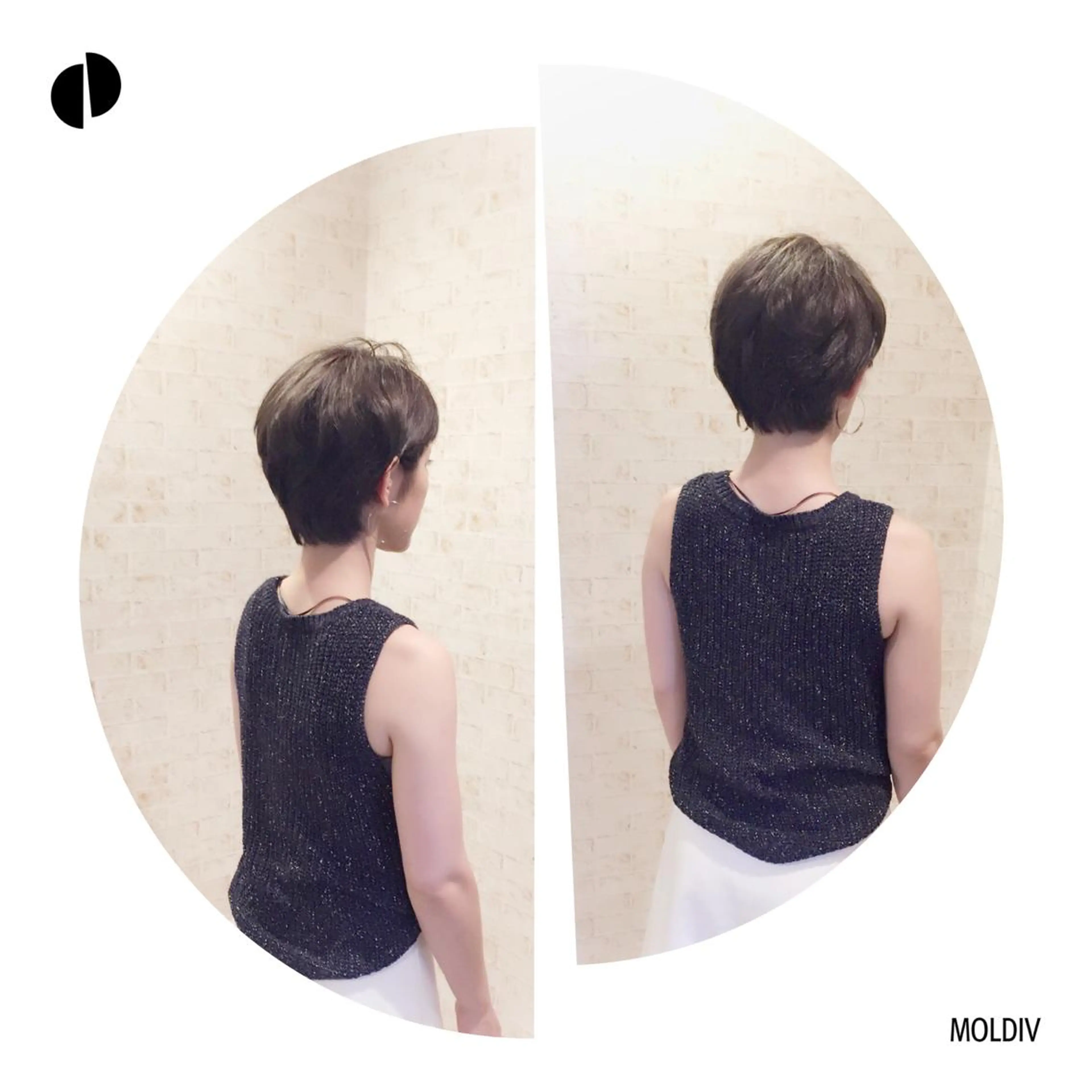 ショート カラー ✨縮毛矯正✨髪質改善 ナカシマ ユミのヘアスタイル