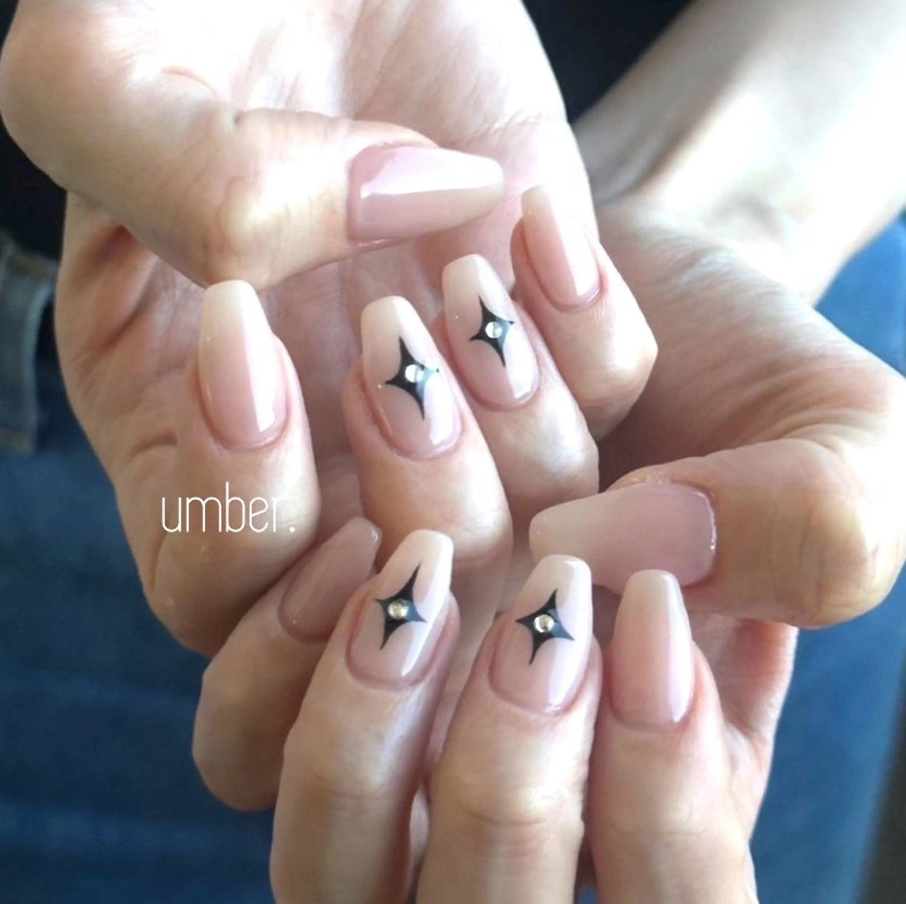 ネイル ハンドネイル umber 三茶1分のネイルデザイン