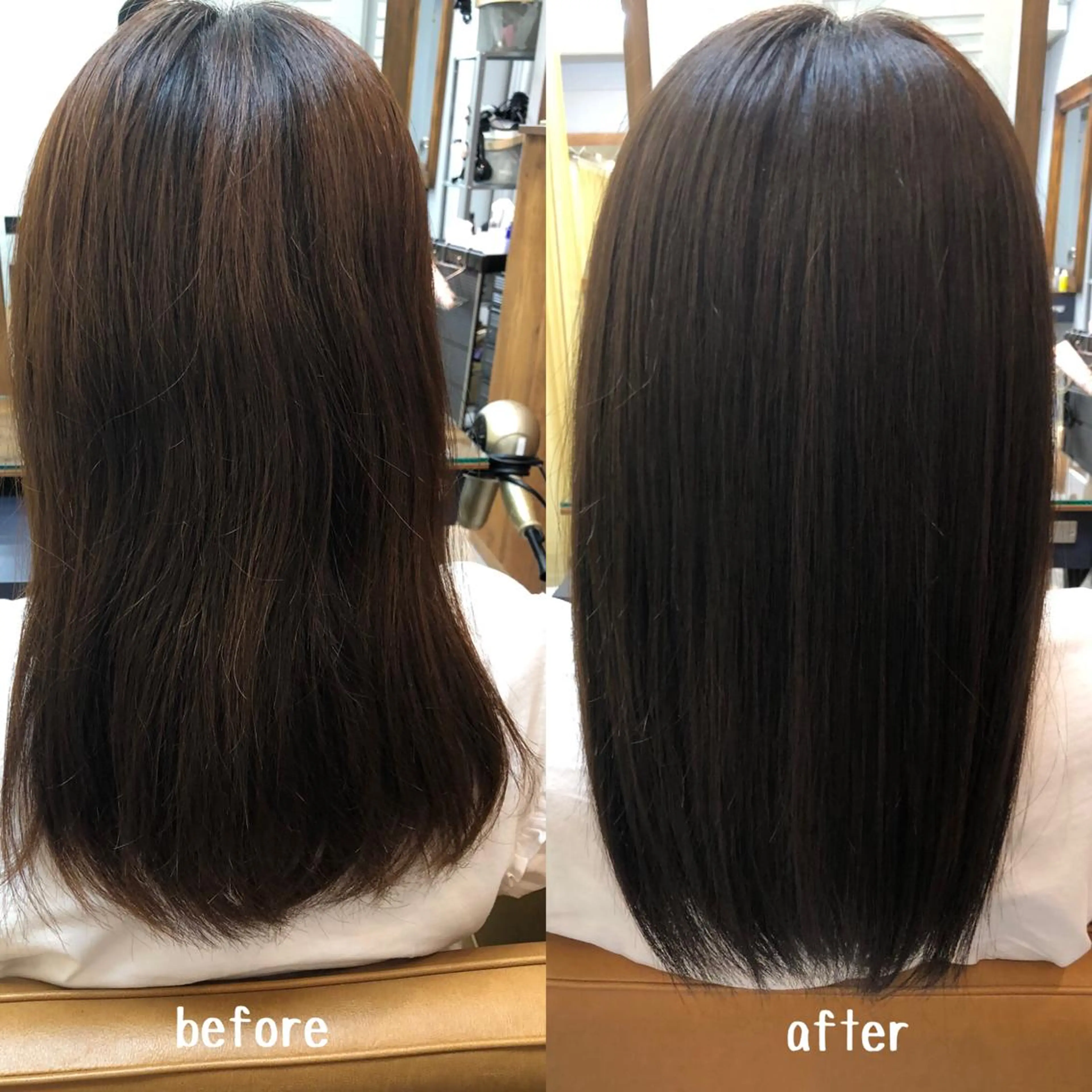 セミロング トリートメント カット ヘアカラー トリートメント [仙台髪質改善]小原 弘之のヘアスタイル