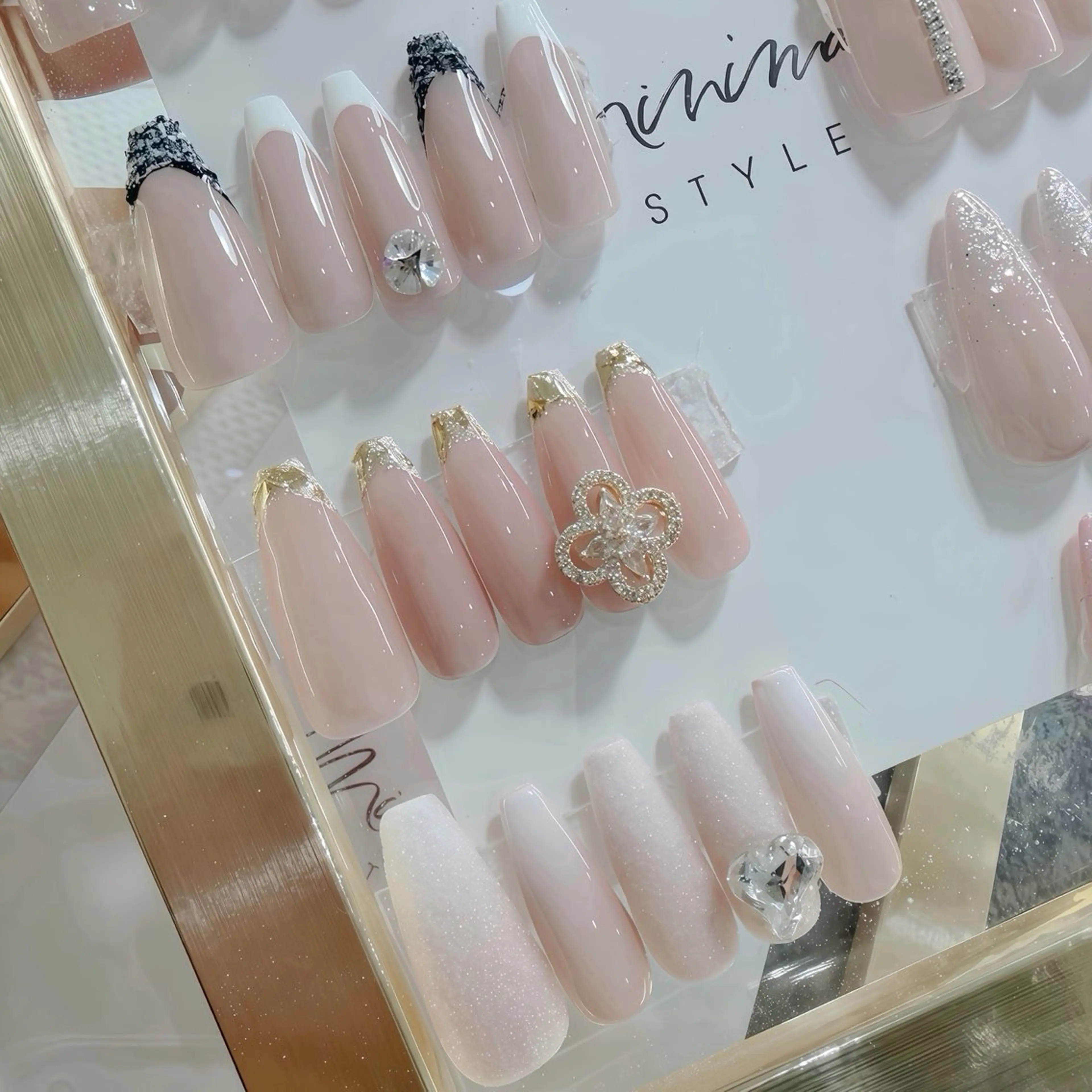 【nail】シュガーネイル＋オフ込の写真