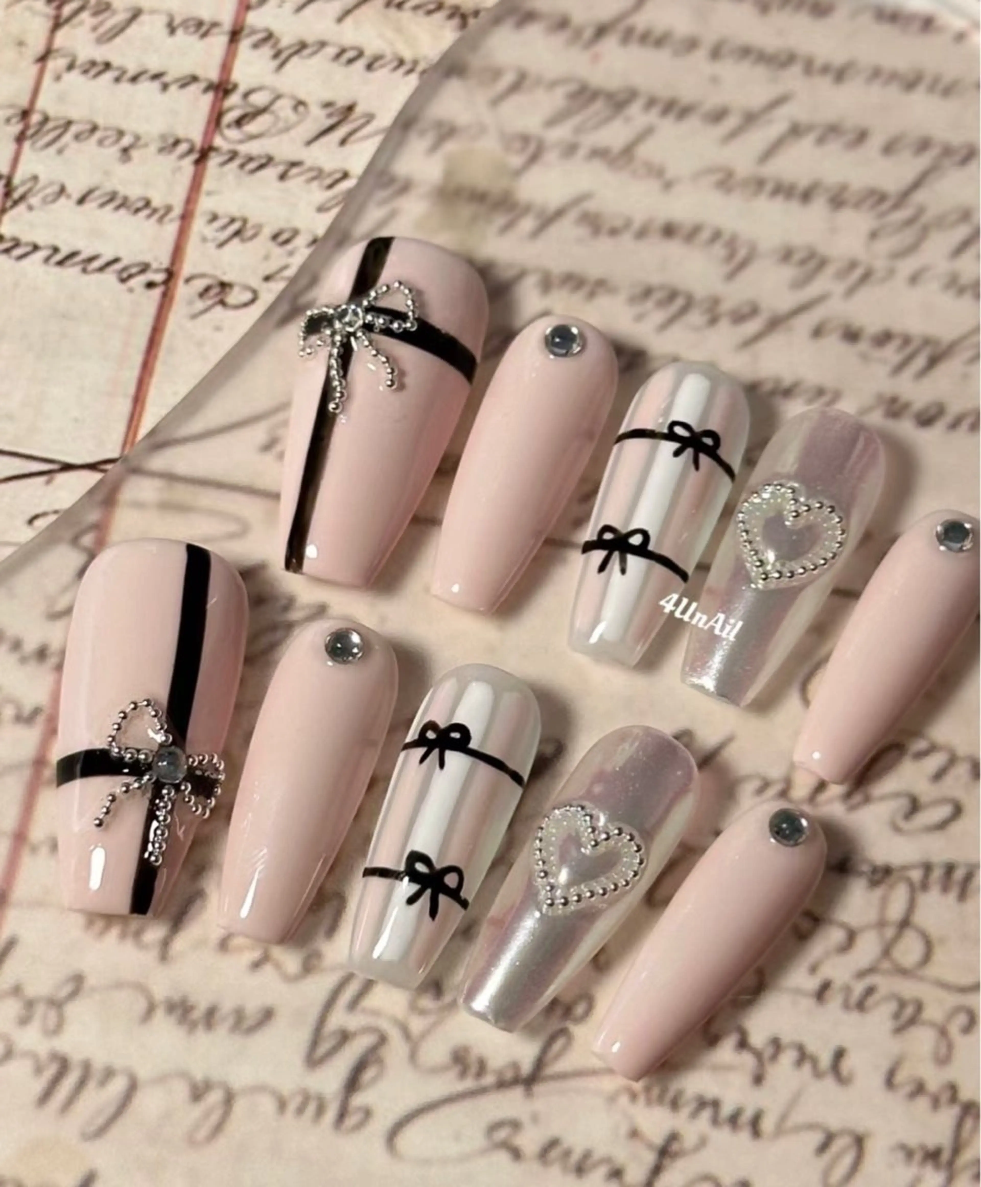 チップ長さだし10本(写真のデザイン)の写真