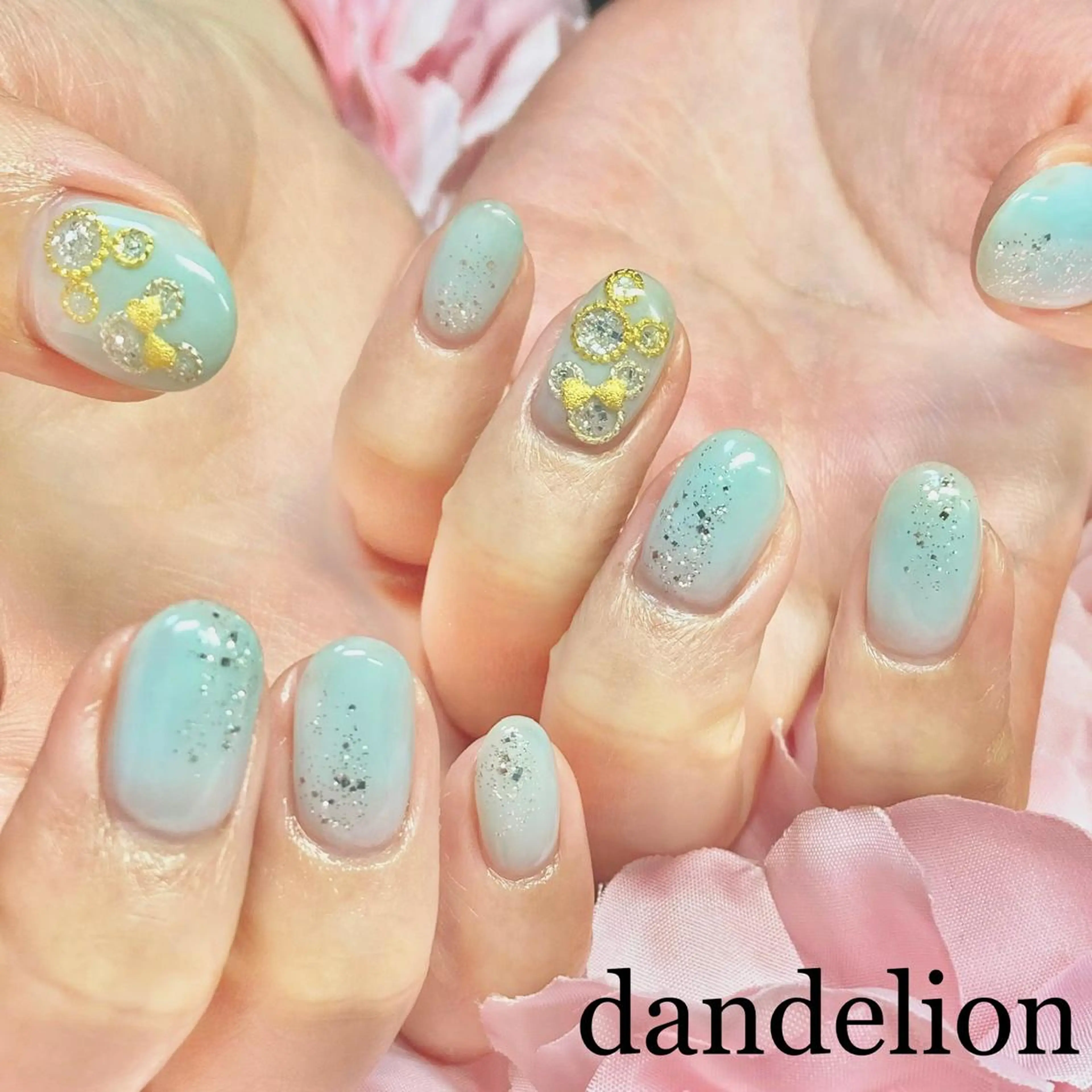 ネイル ハンドネイル ハンドケア dandelion ダンデライオンのネイルデザイン