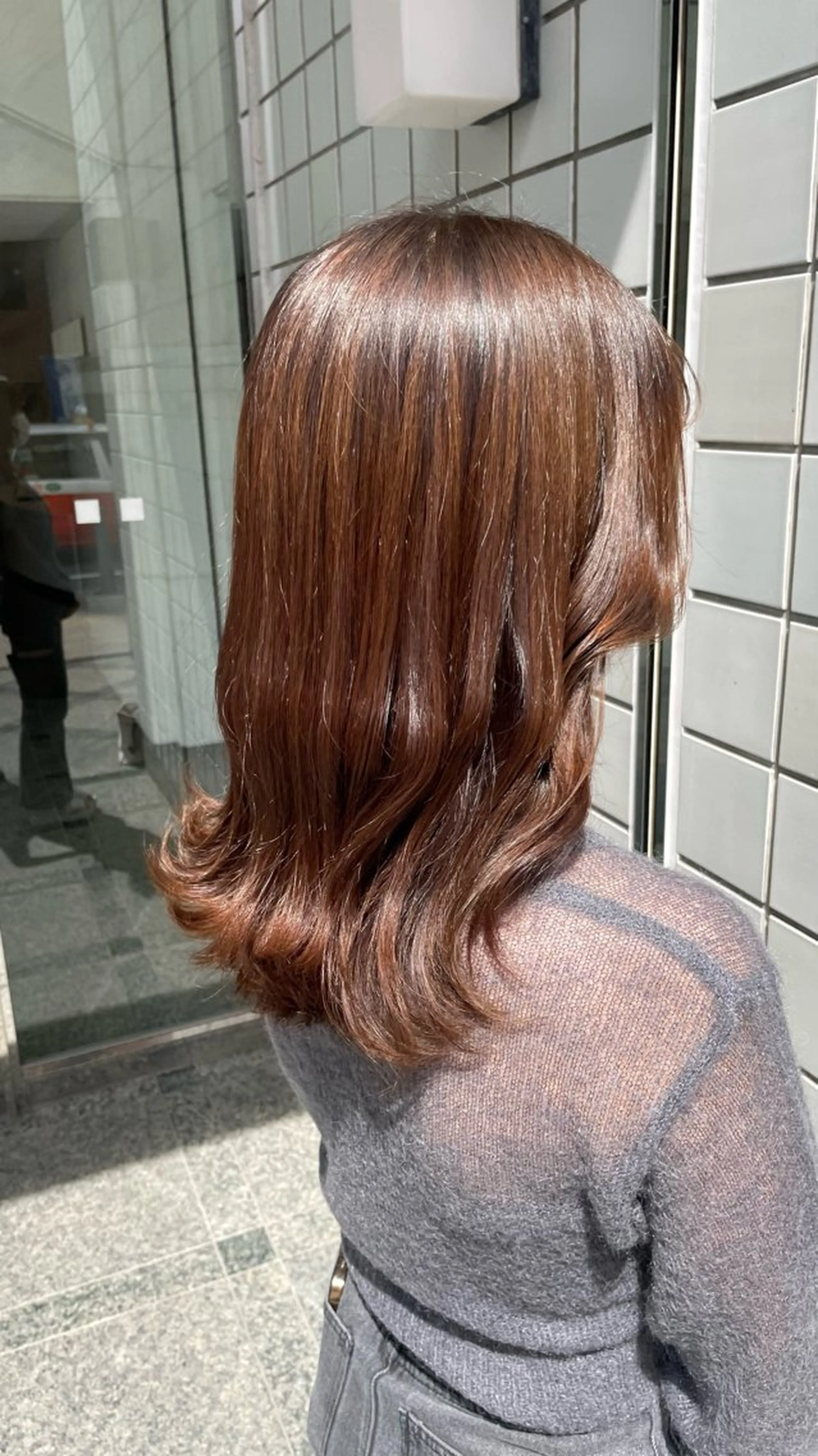 ミディアム カラー ParveMix いしいまお🌼のヘアスタイル