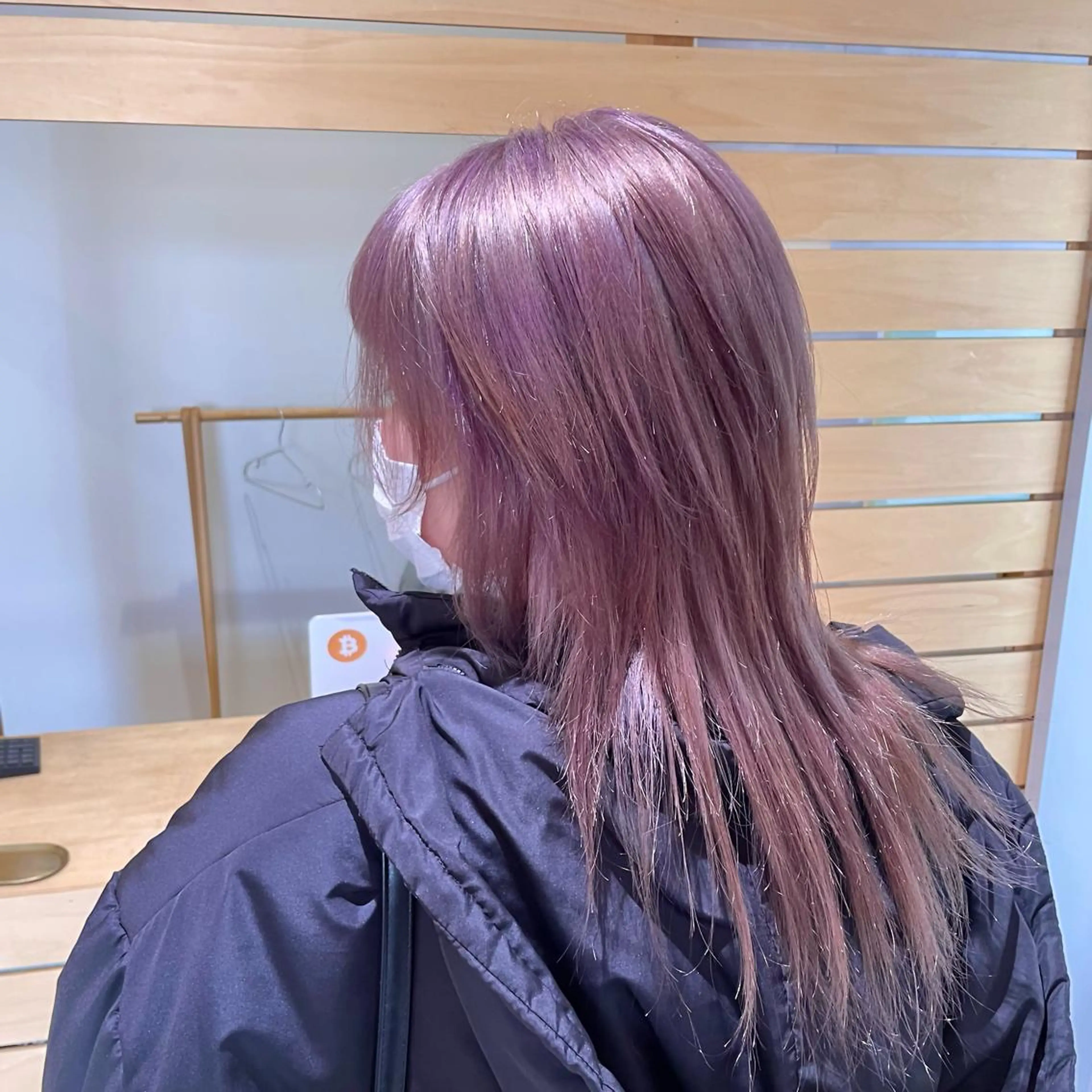 ロング カラー ブリーチ ヘアカラー トリートメント RUBEUS【ルベウス】所属・✨艶々カラー🎨 杉本賢人のヘアスタイル