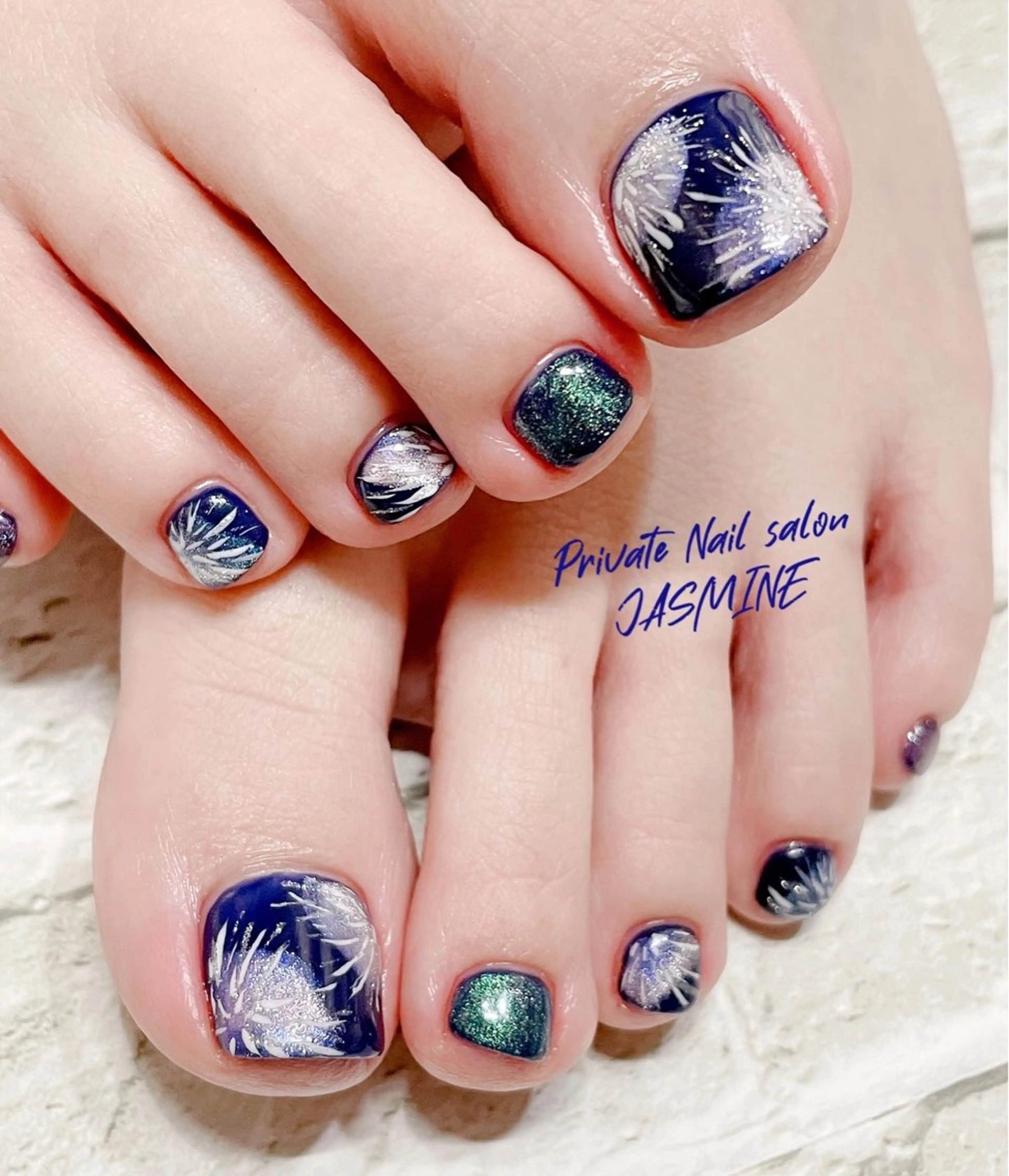 ネイル フットネイル Nail salon JASMINEのネイルデザイン