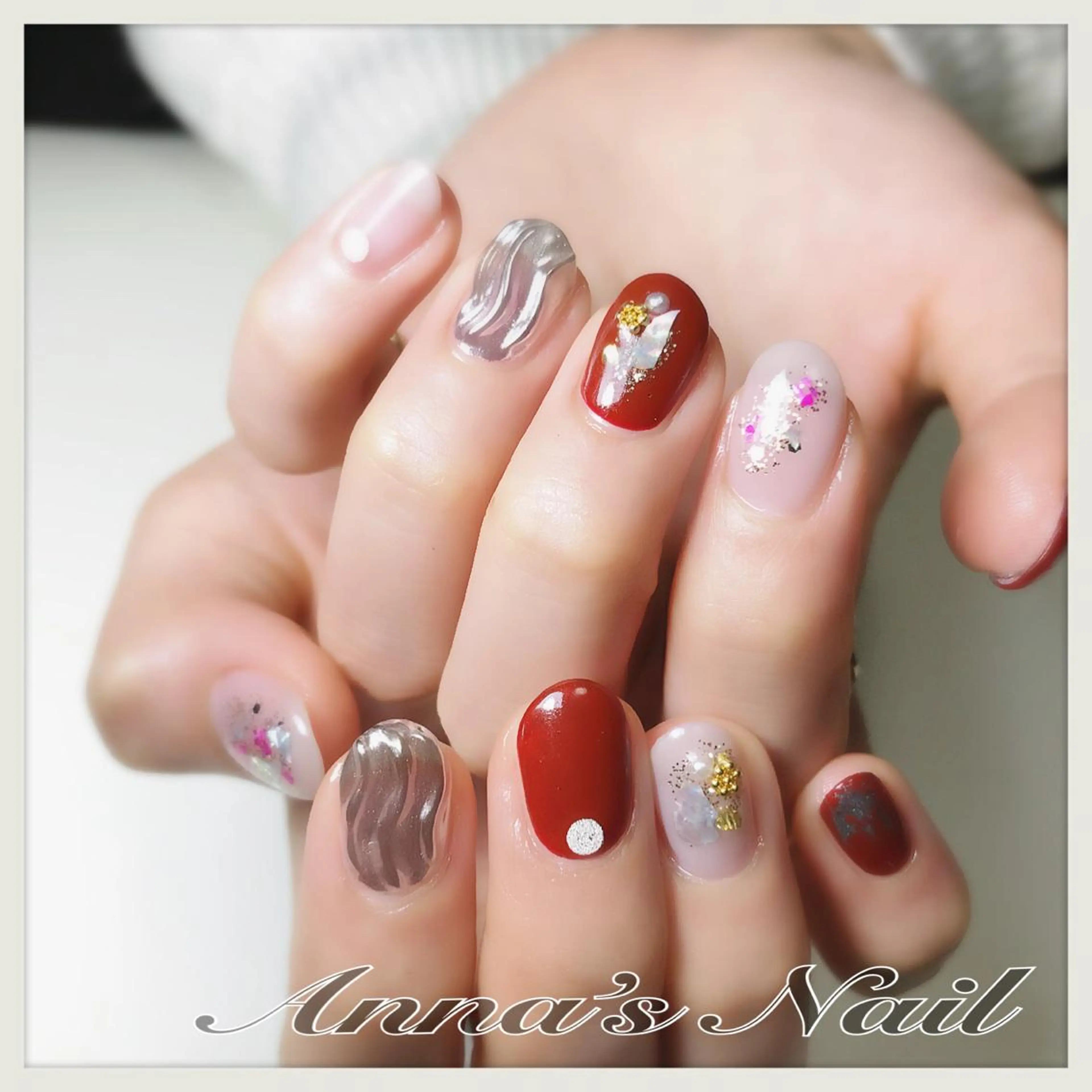 ネイル Anna’s Nail所属・清口 杏奈のネイルデザイン