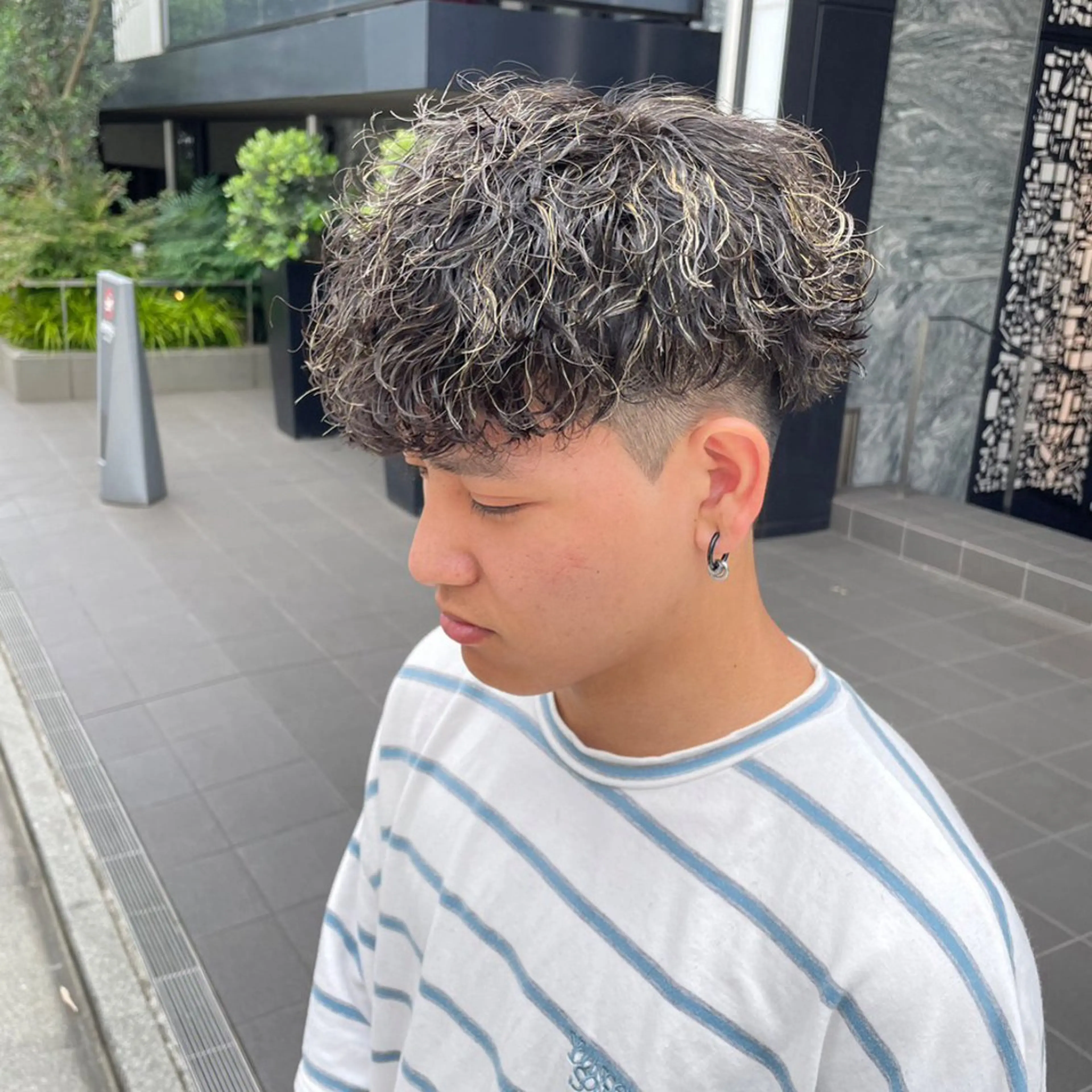 ショート カット パーマ指名率No1 メンズ特化ケイトのヘアスタイル