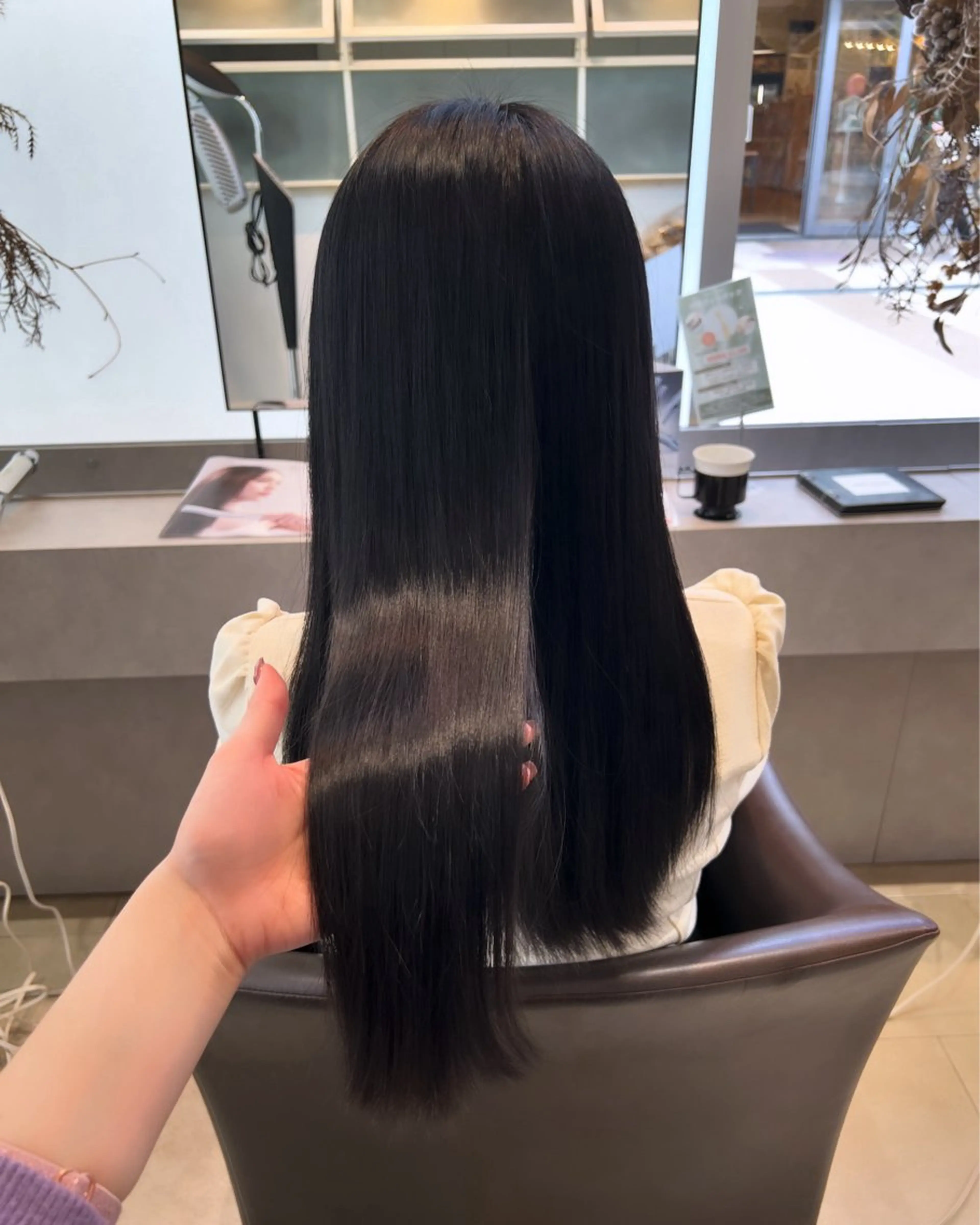 ロング カラー パーマ 髪質改善 🫧Ai/ ロロネー森ノ宮💖のヘアスタイル