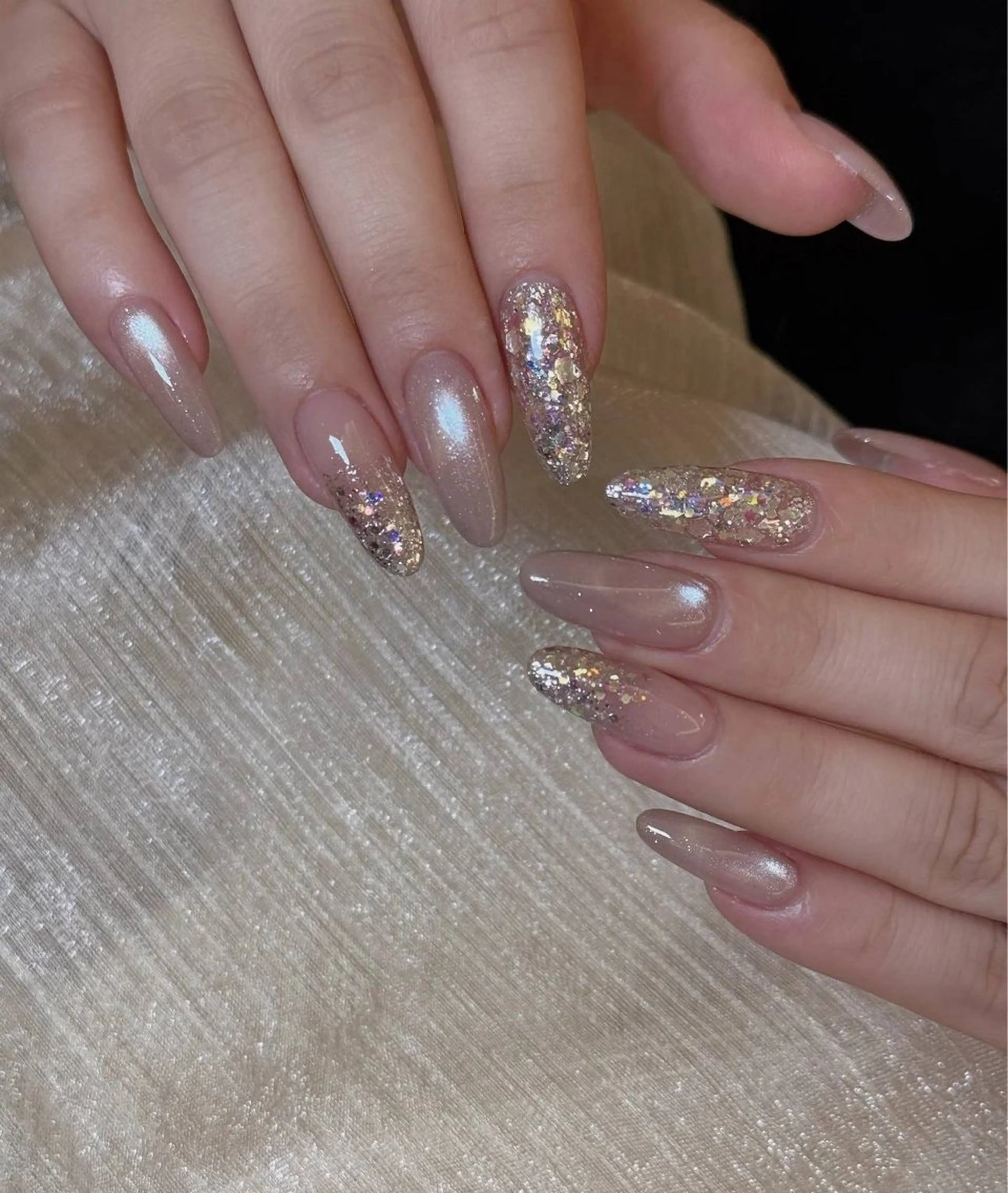 ネイル チークネイル フットネイル フレンチネイル グラデーション 韓国ネイル Ribbonnail salonのネイルデザイン