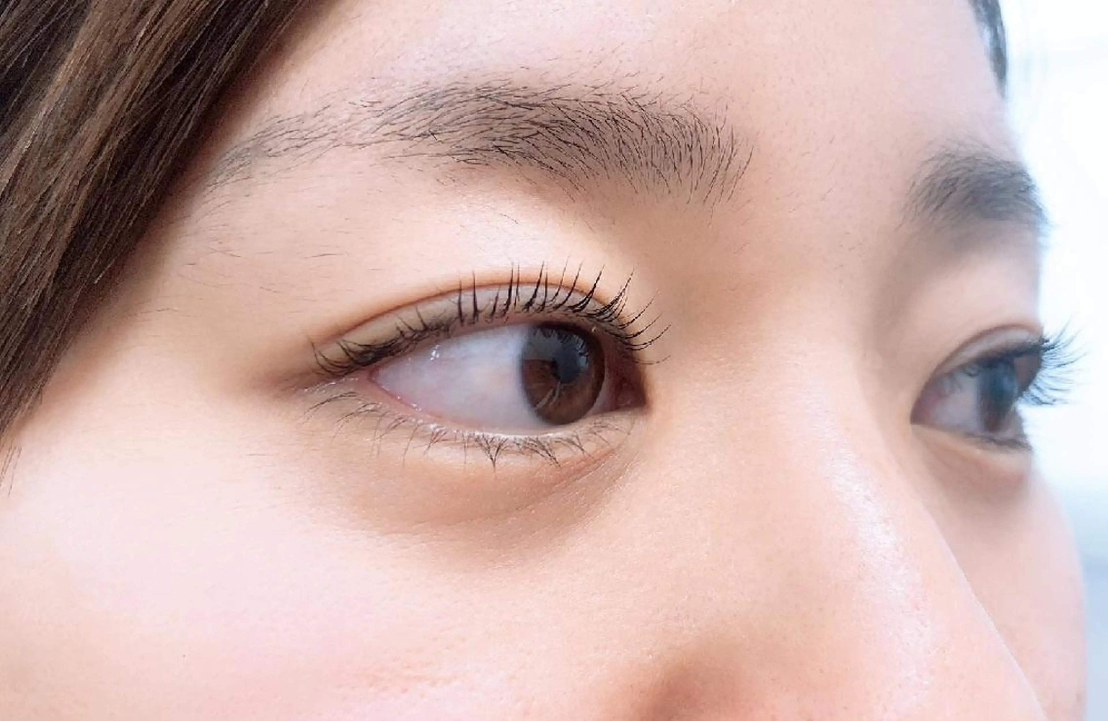 マツエク・マツパ 付け放題 フラットラッシュ まつげパーマ 下まつげエクステ 一重×まつ毛パーマ マツパ 吉岡 ゆうなのマツエク・マツパデザイン