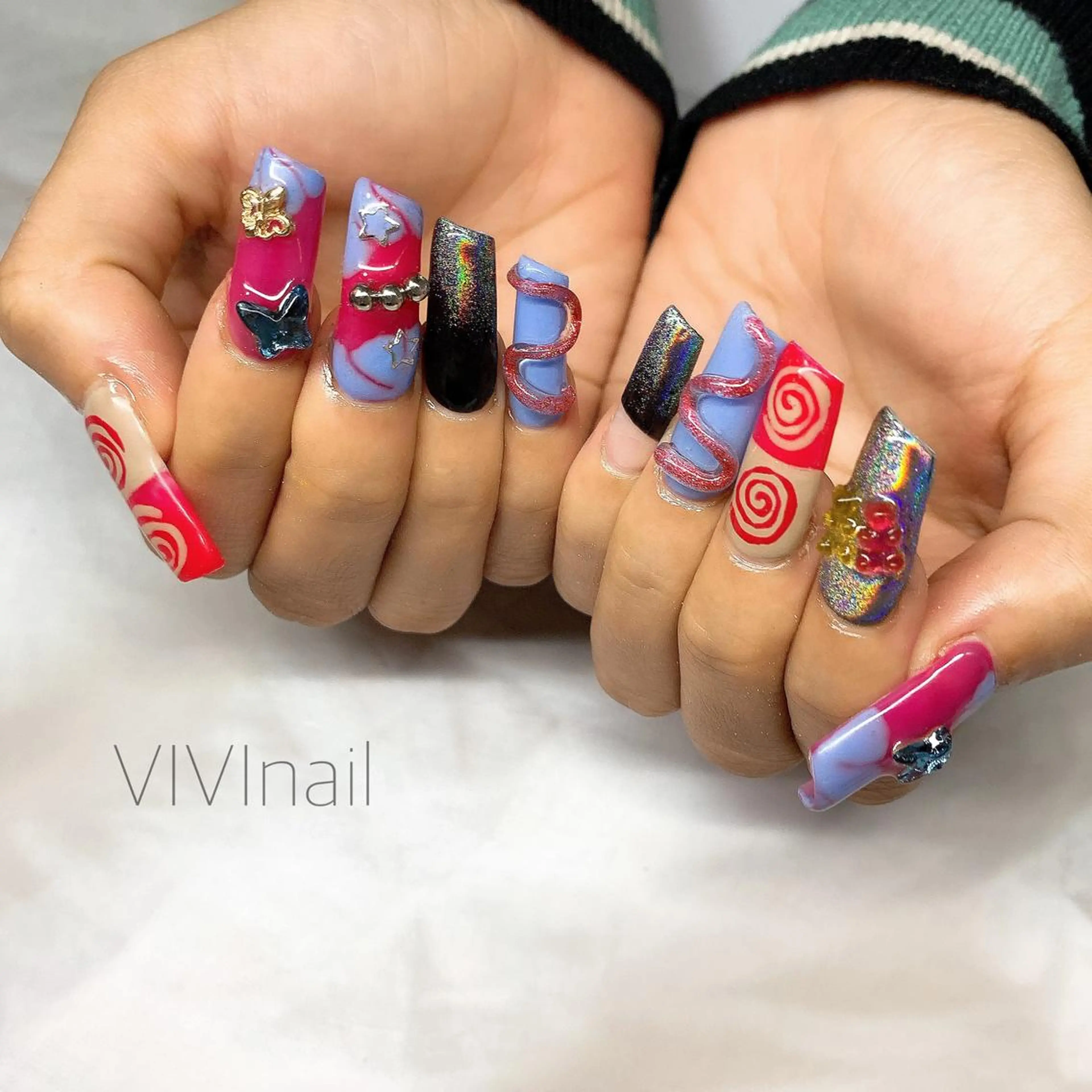 ネイル ハンドネイル vivi nailのネイルデザイン