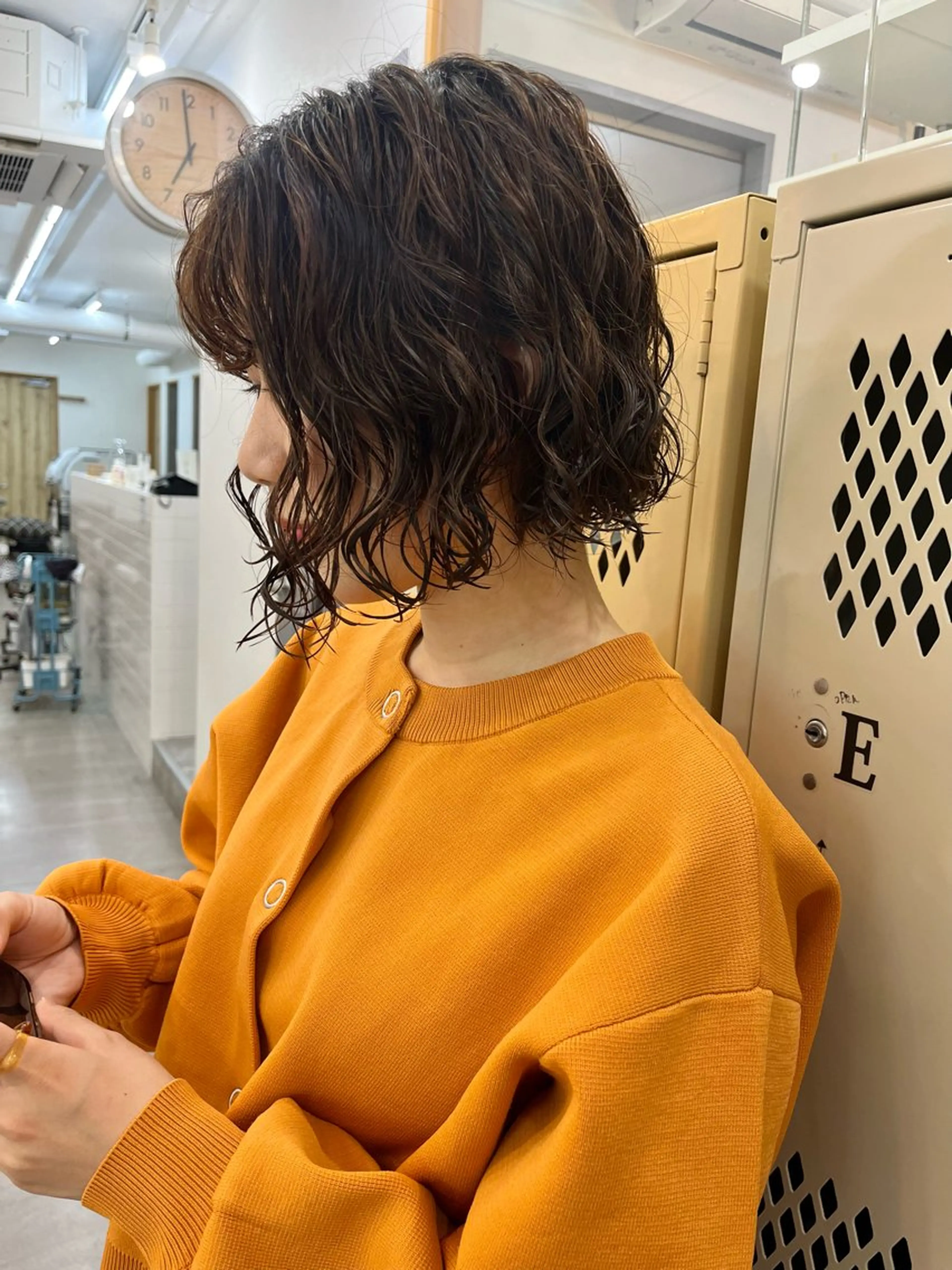 ショート パーマ カット パーマ トリートメント 🌼sunc HINAMI🌼のヘアスタイル