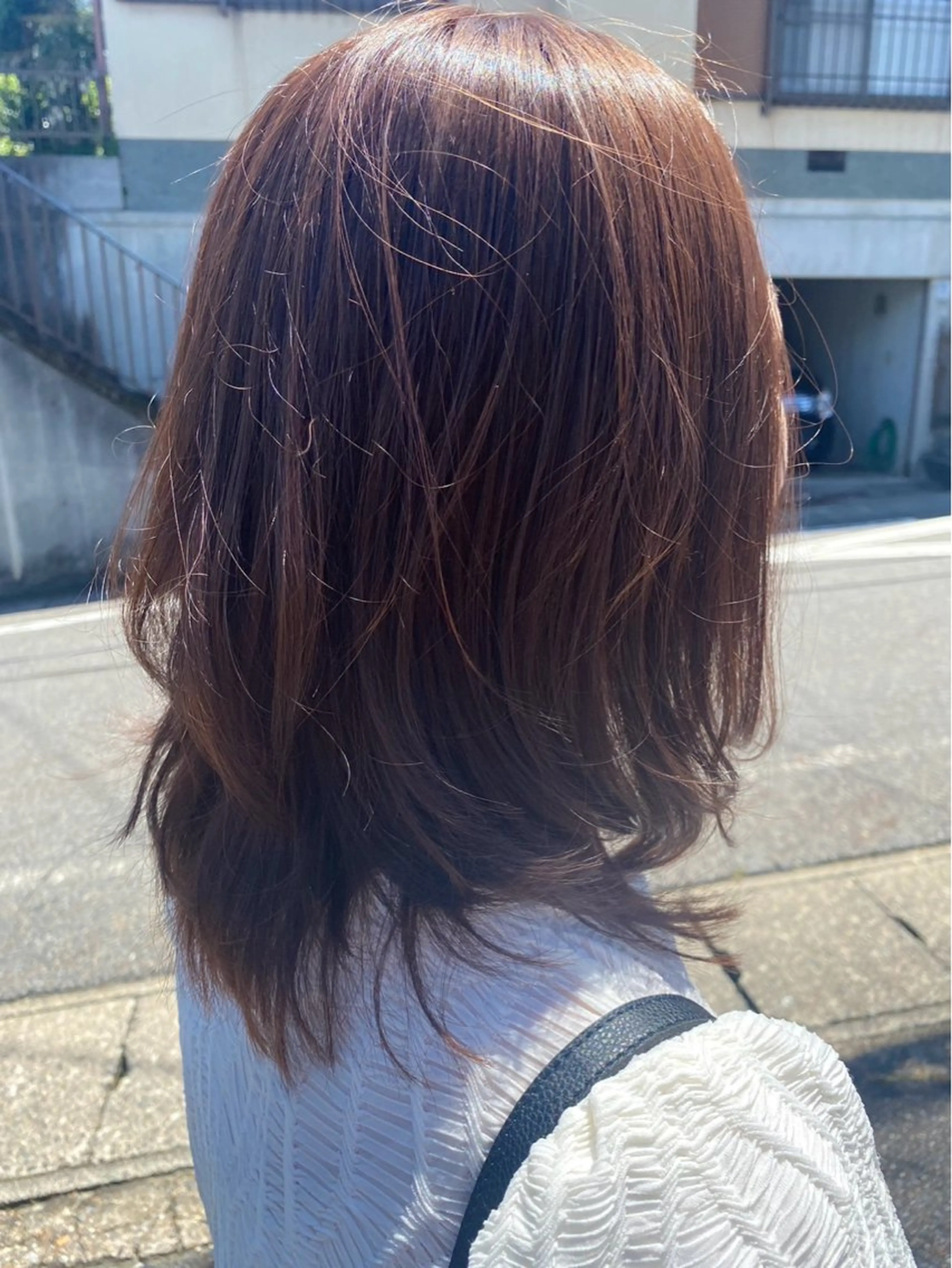 セミロング ⭐️似合わせ⭐️ ほかぞの　りかのヘアスタイル