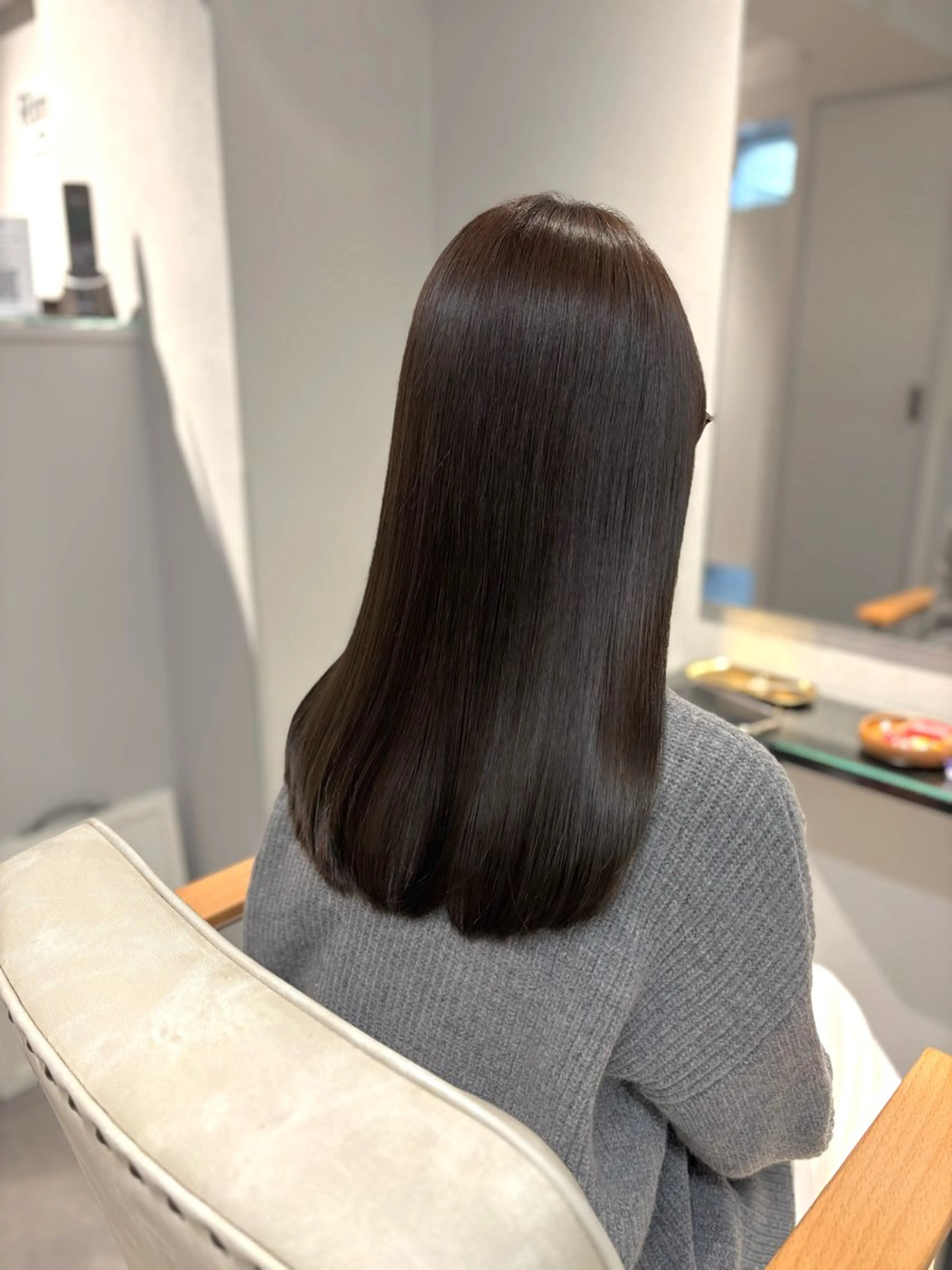 【平日限定】カット+縮毛矯正+3stepトリートメントの写真