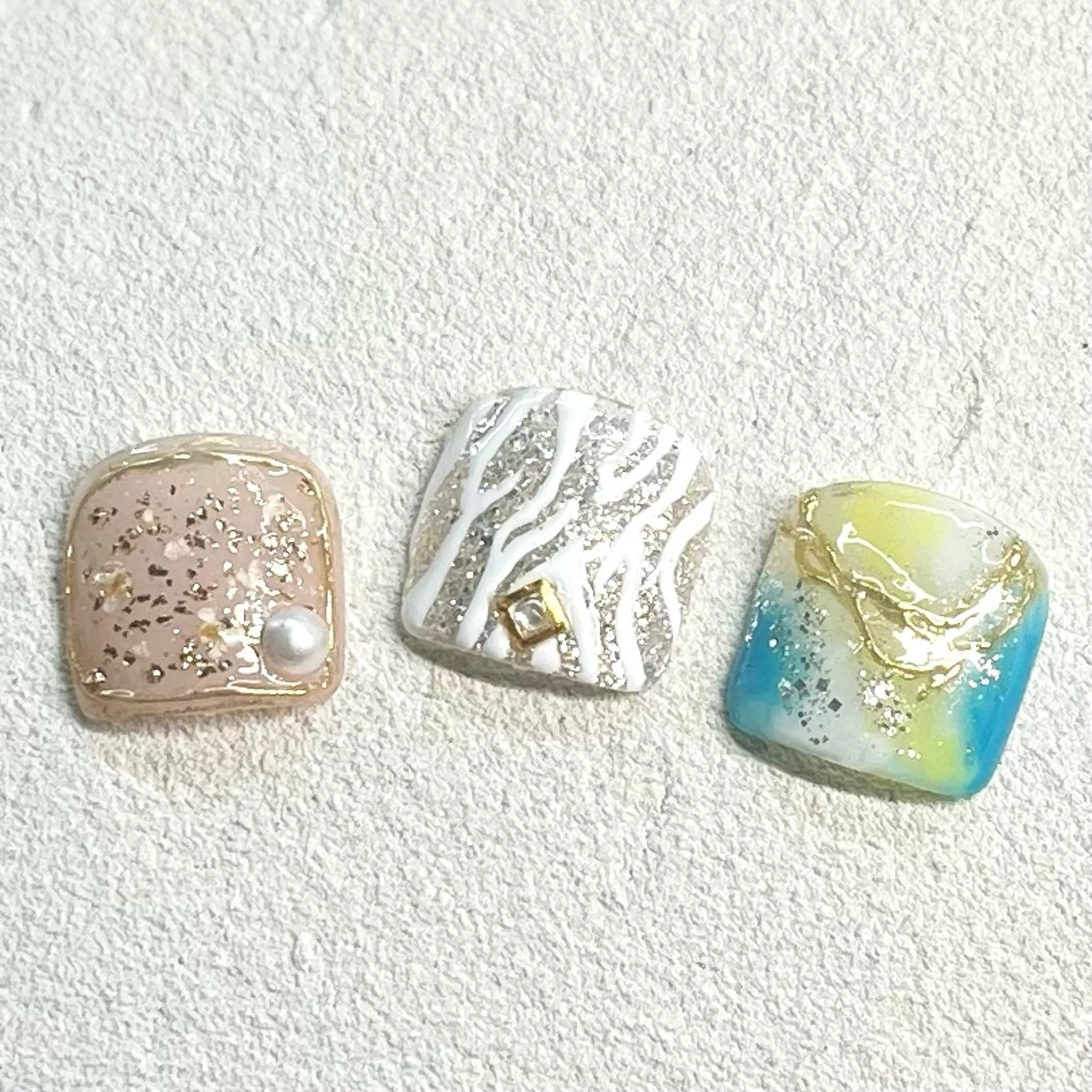 ネイル アートネイル フットネイル フレンチネイル ジェルネイル グラデーション Bianca市ヶ谷店 Aiuraのネイルデザイン