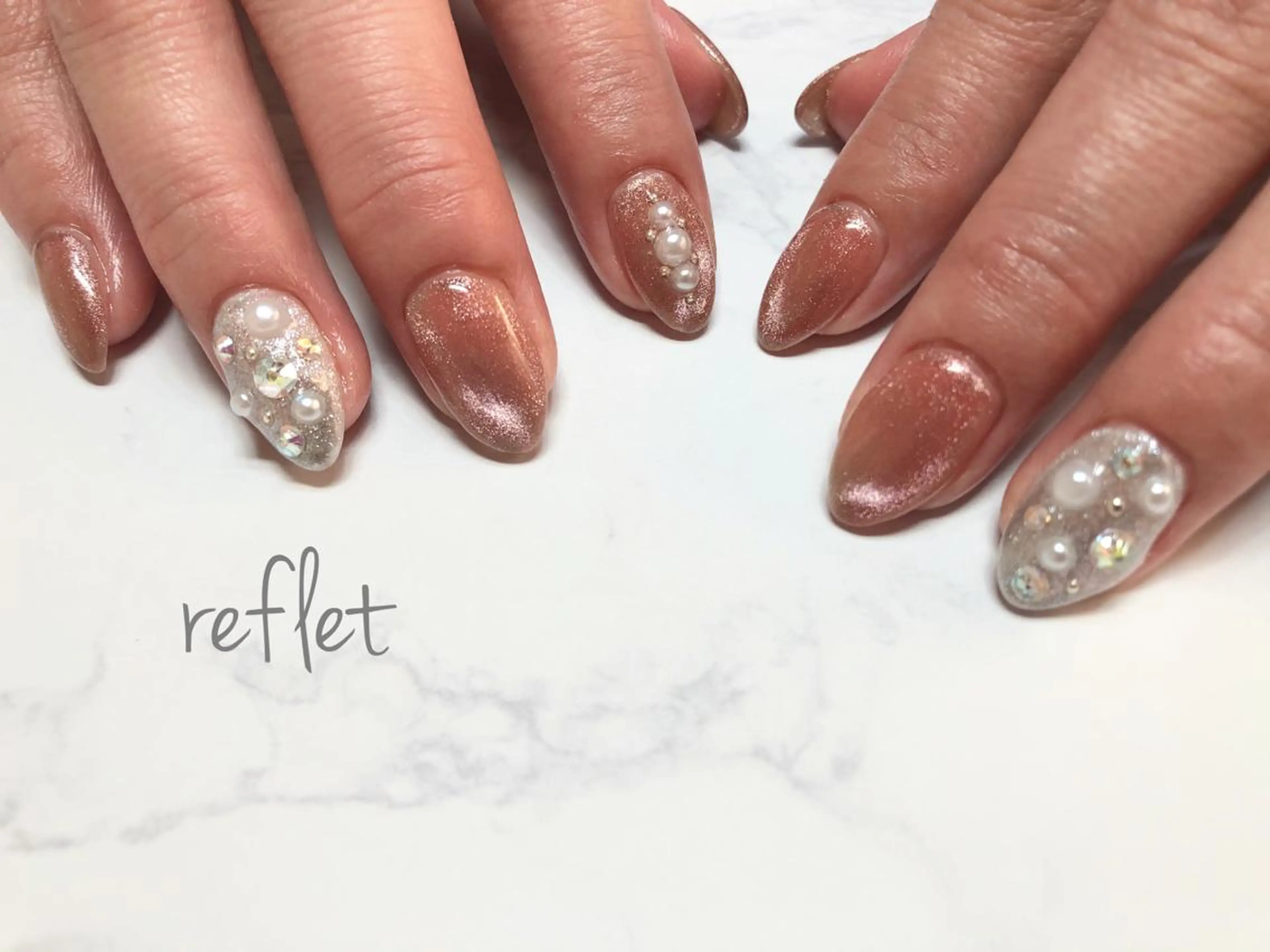 ネイル ハンドネイル reflet nailのネイルデザイン