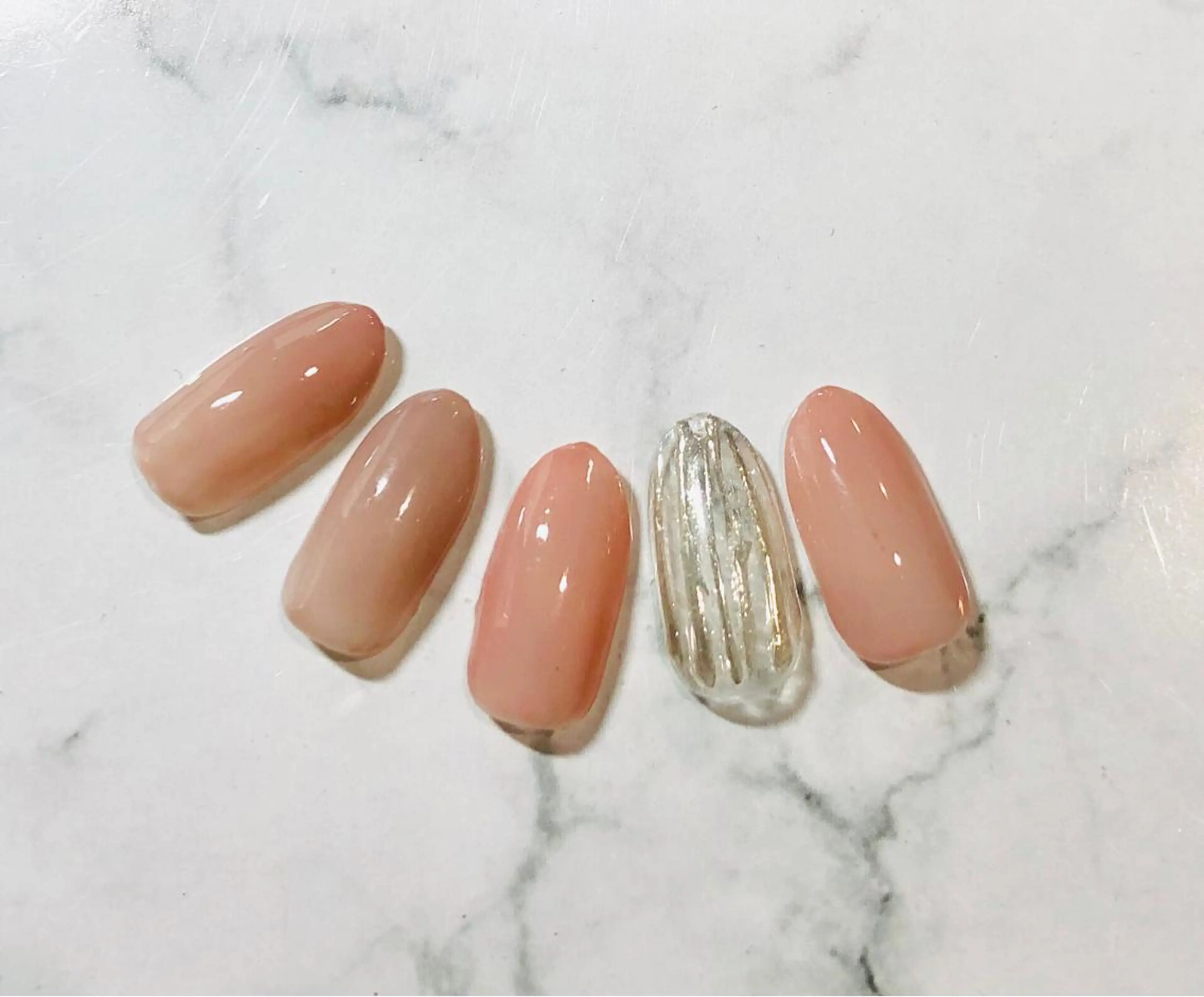 ネイル アートネイル ワンカラーネイル ハンドネイル Ｈ3（エイチスリー）所属・H3 hitoのネイルデザイン