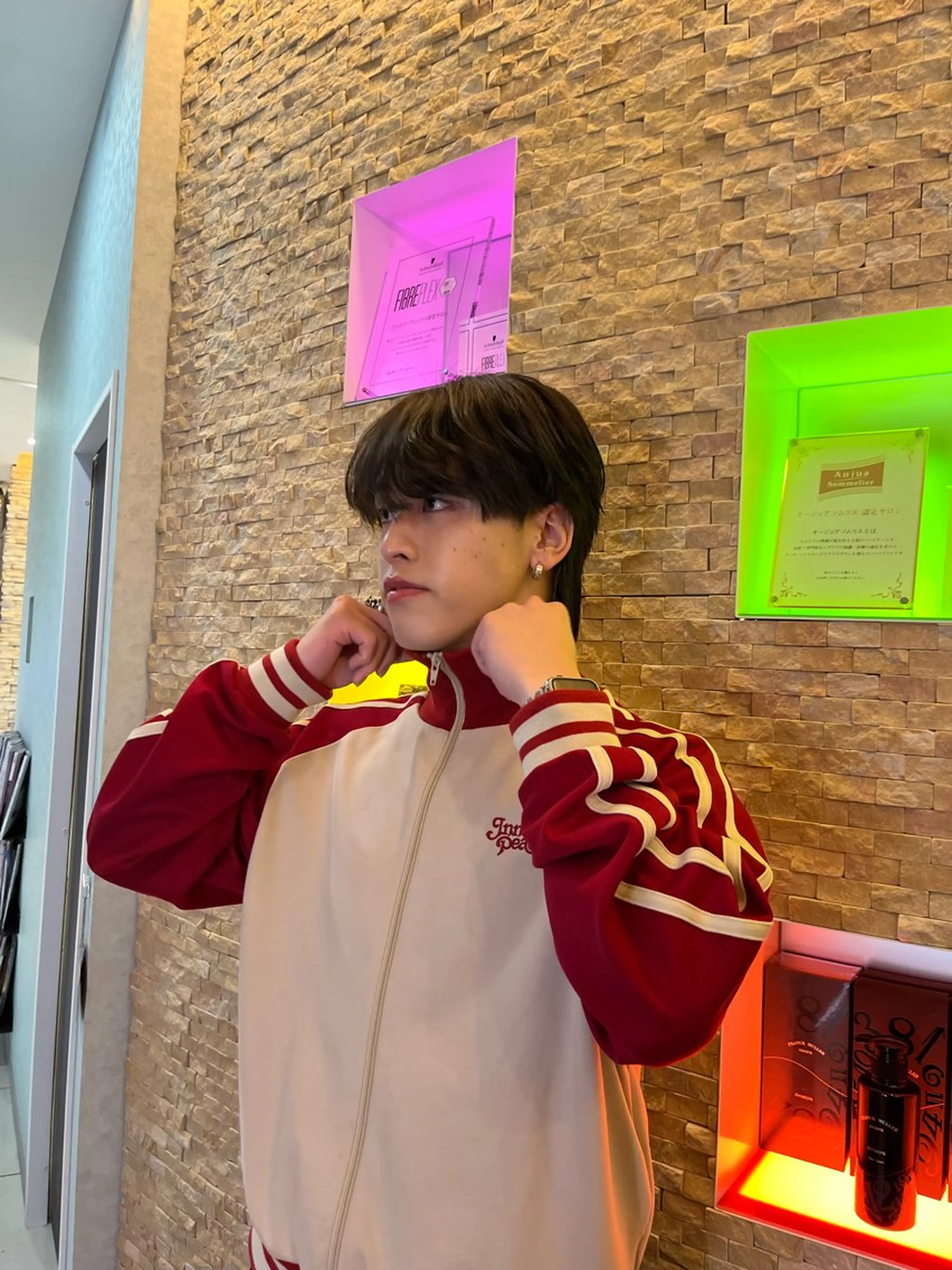 カラー アッシュ アッシュブラウン ブラウンカラー 韓国風カラー 透明感カラー✨🩵 韓国ヘアkanatoのヘアスタイル