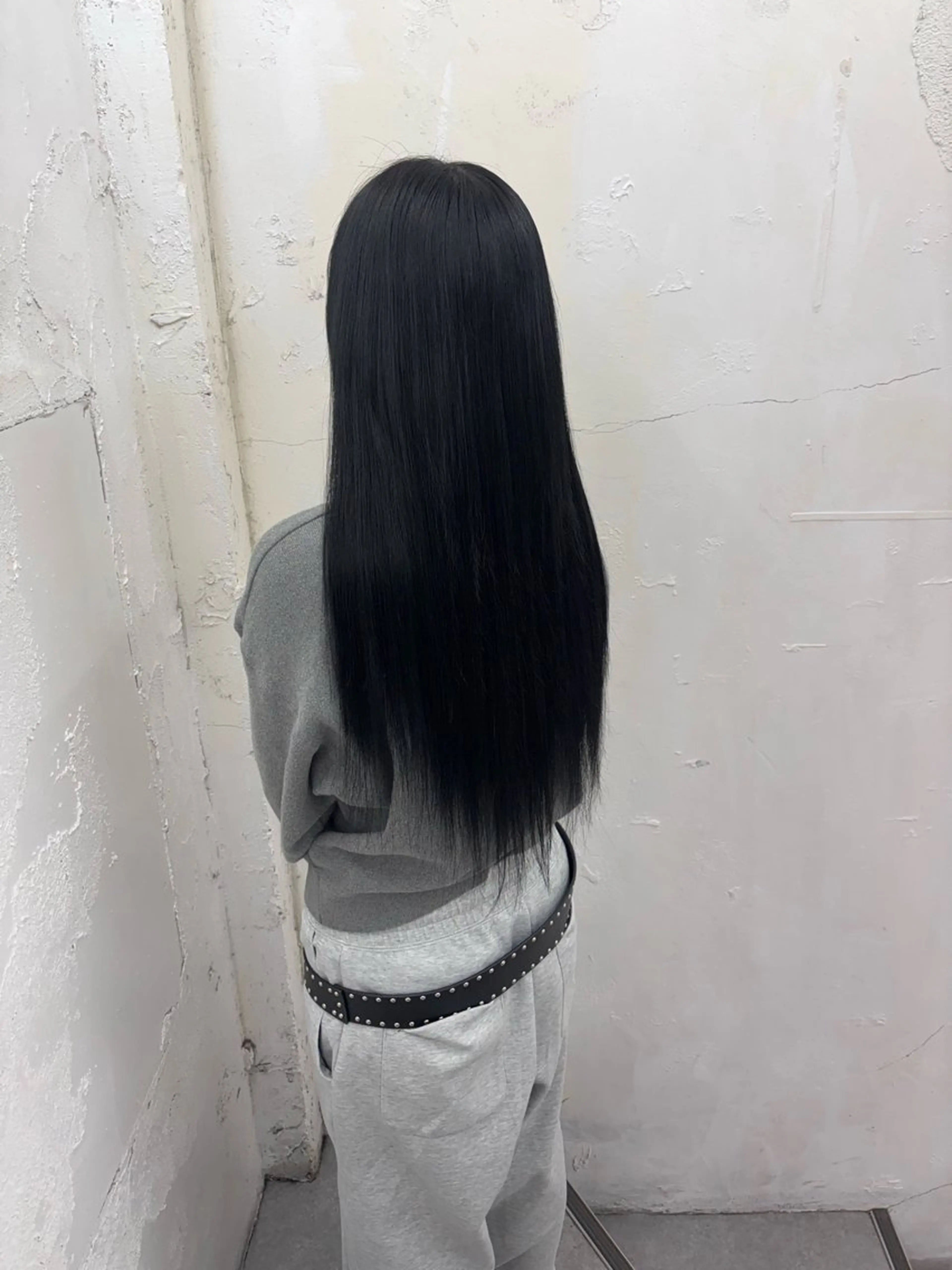 ロング ロング ヘアカラー エクステ ALPHA りくやのヘアスタイル